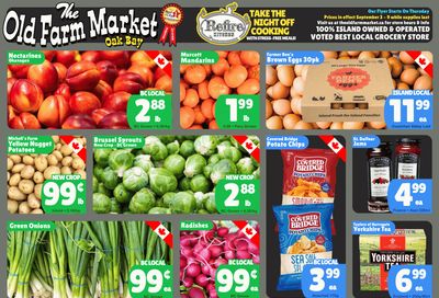 The Old Farm Market (Victoria) Flyer September 3 to 9