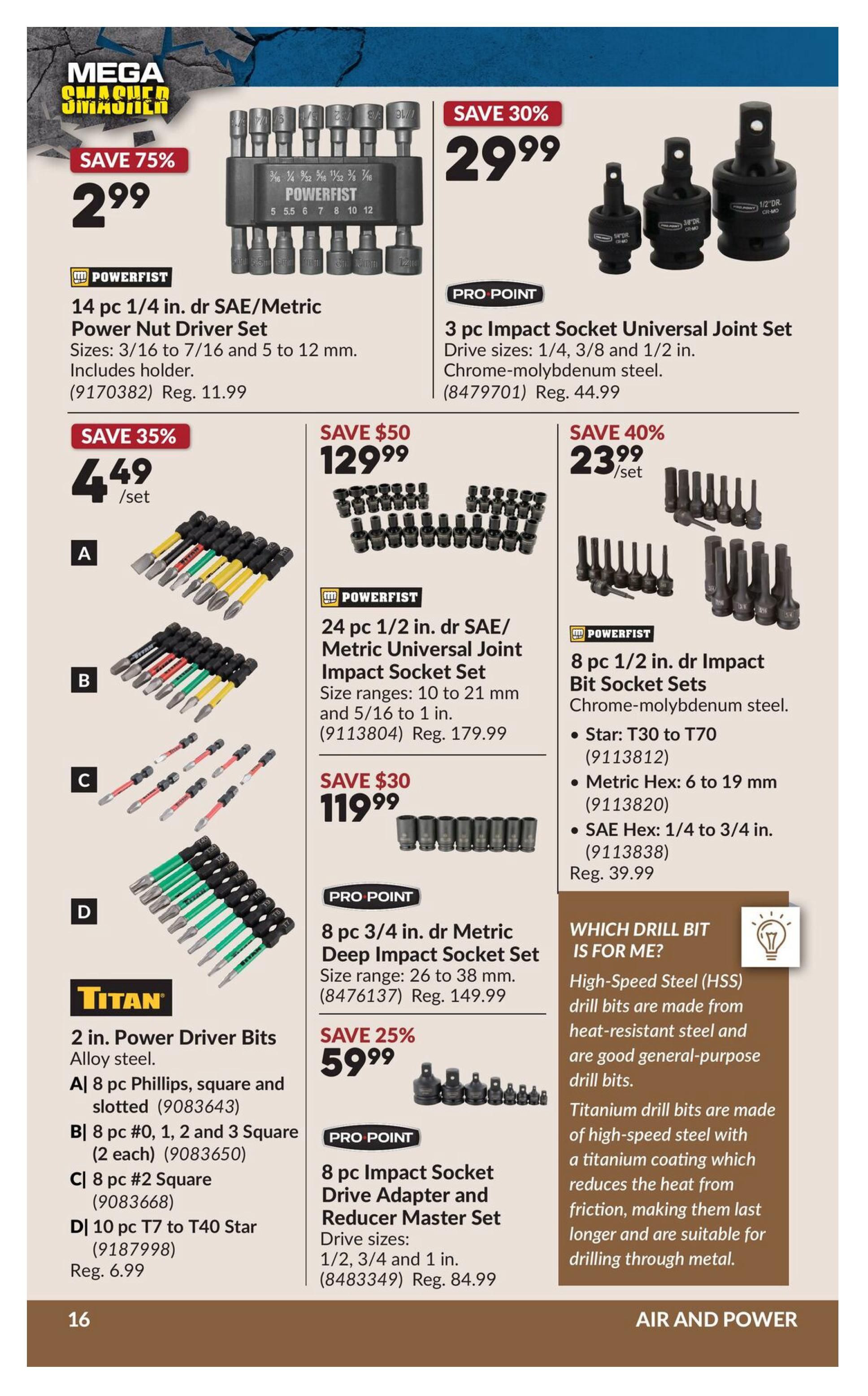 Princess Auto Flyer September 8 to 20