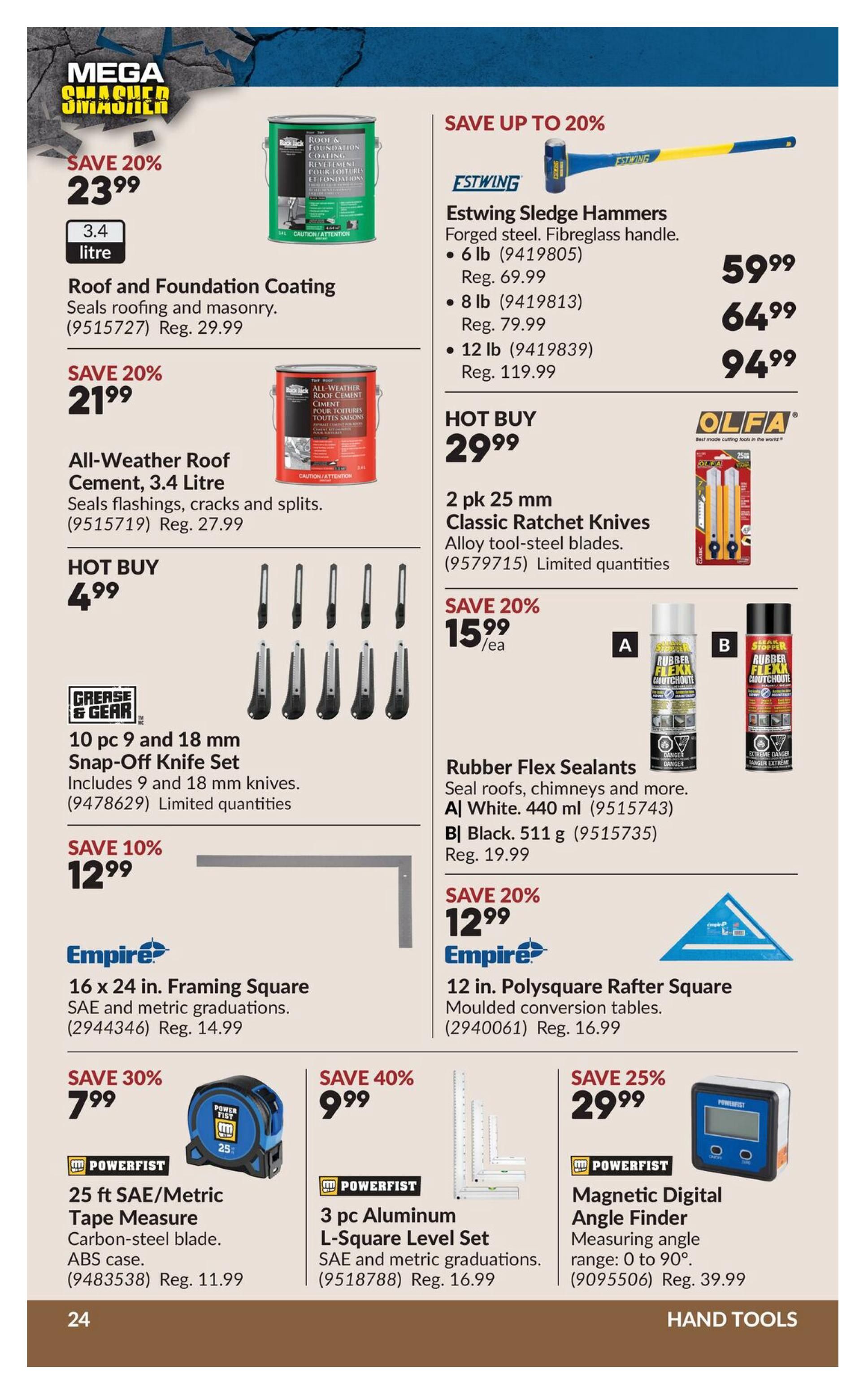Princess Auto Flyer September 8 to 20