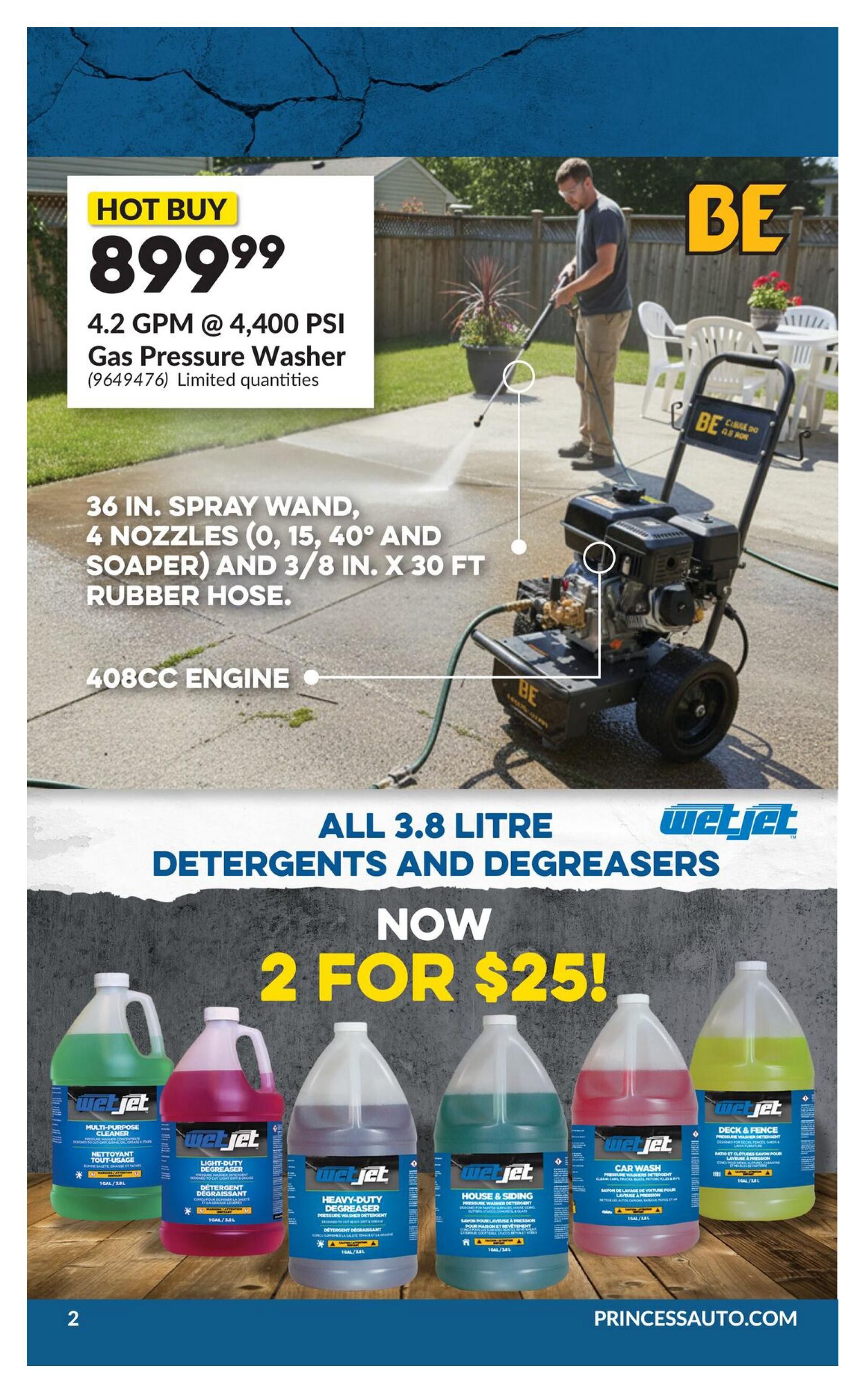 Princess Auto Flyer September 8 to 20
