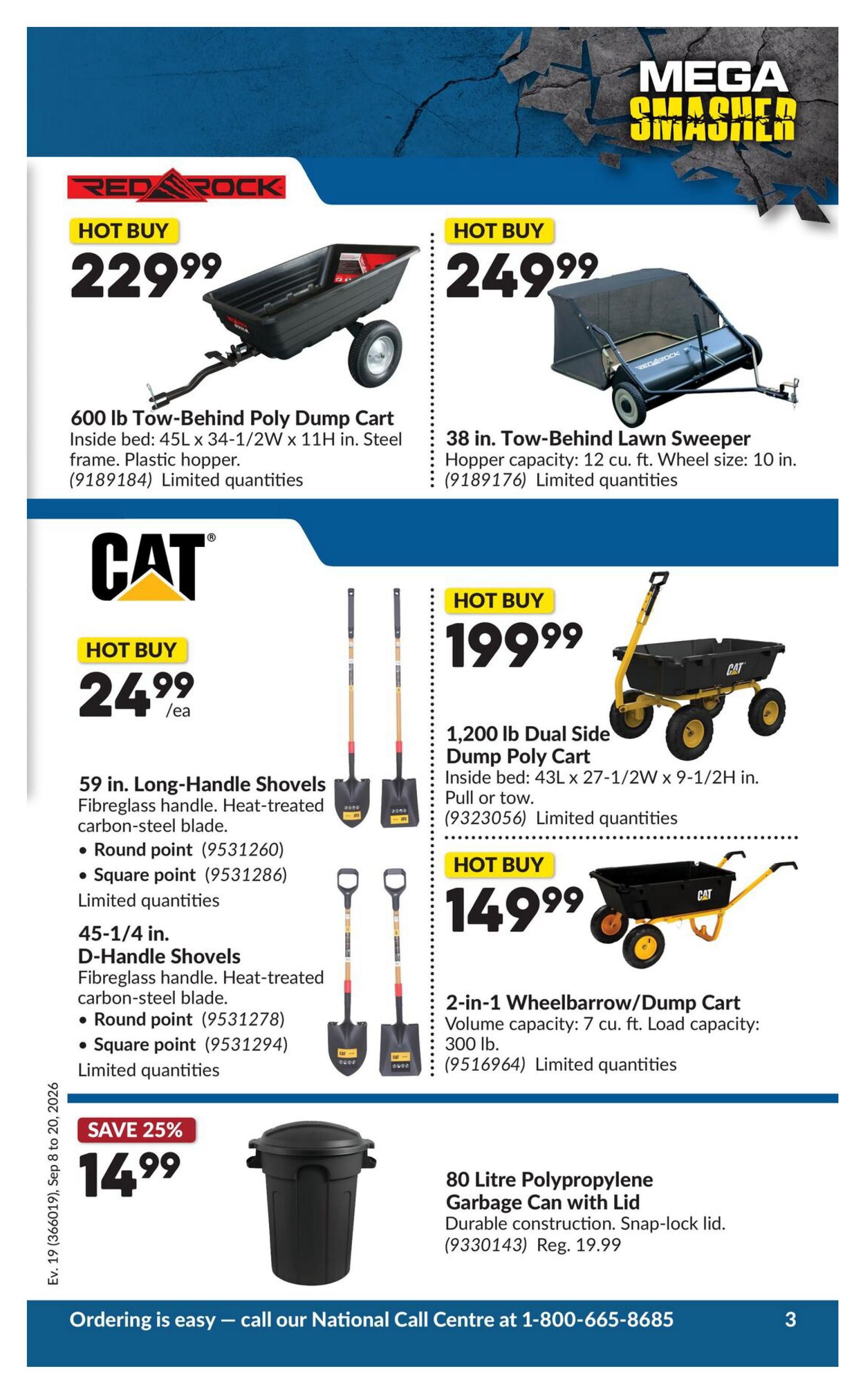 Princess Auto Flyer September 8 to 20