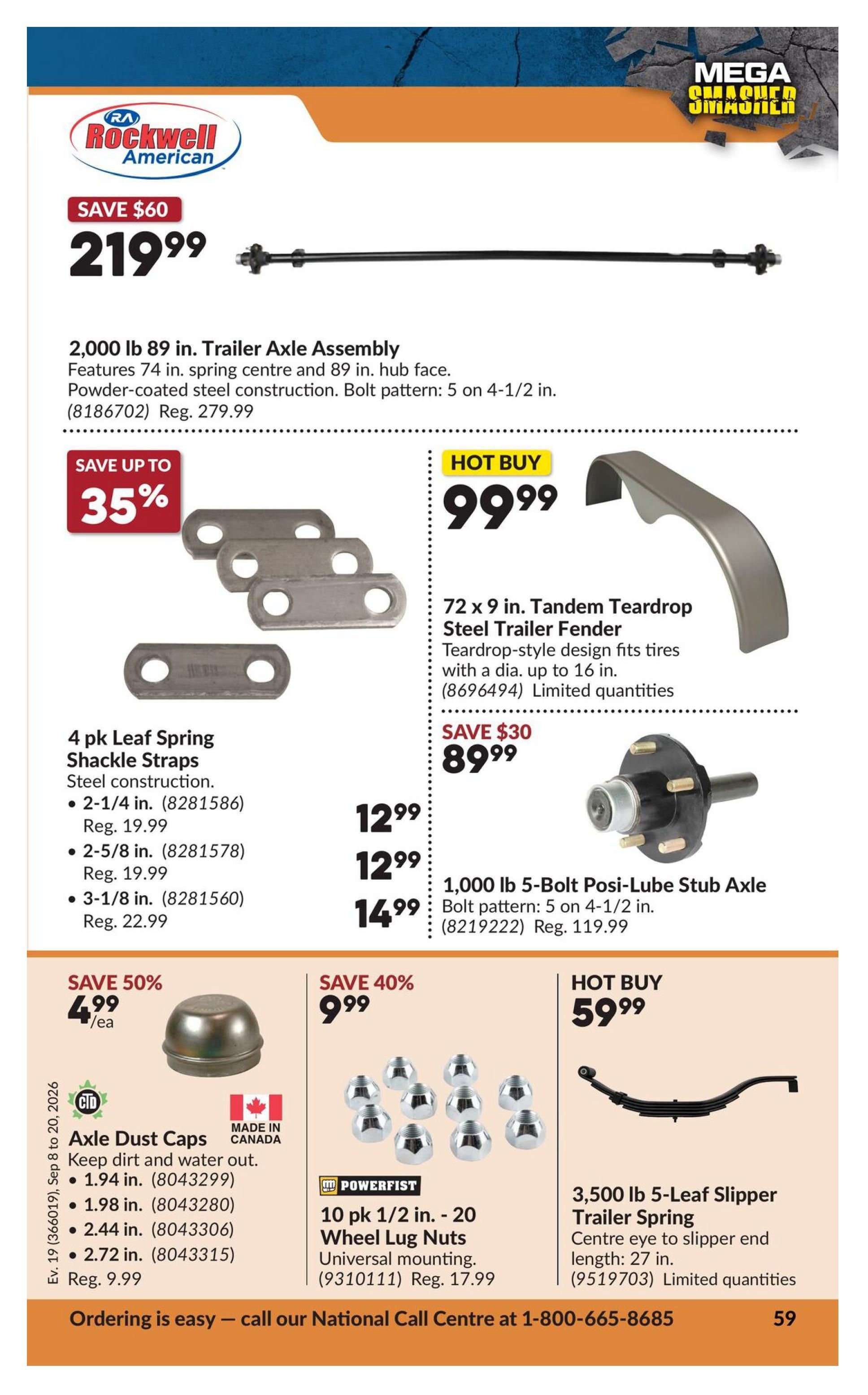 Princess Auto Flyer September 8 to 20