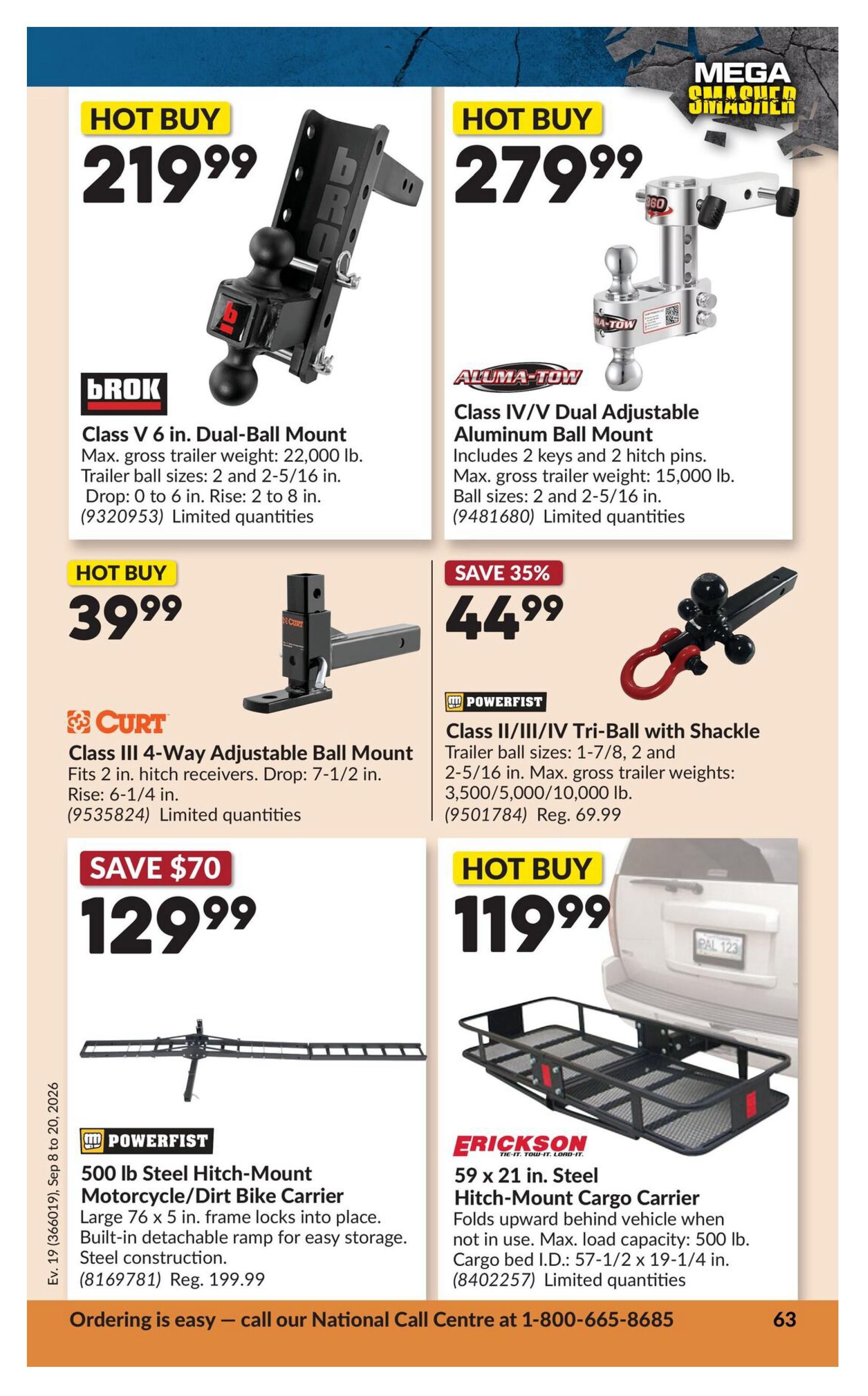Princess Auto Flyer September 8 to 20