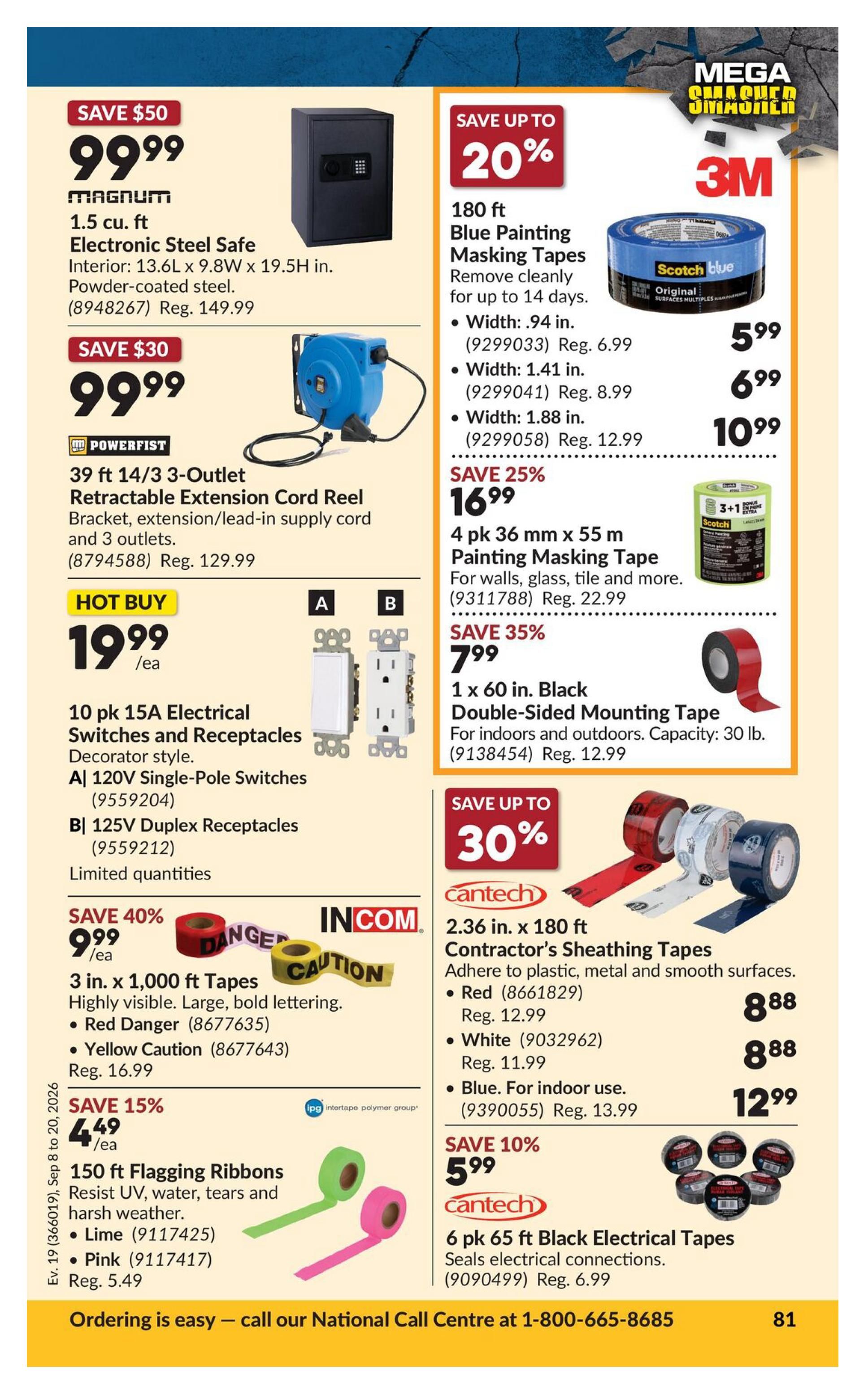 Princess Auto Flyer September 8 to 20