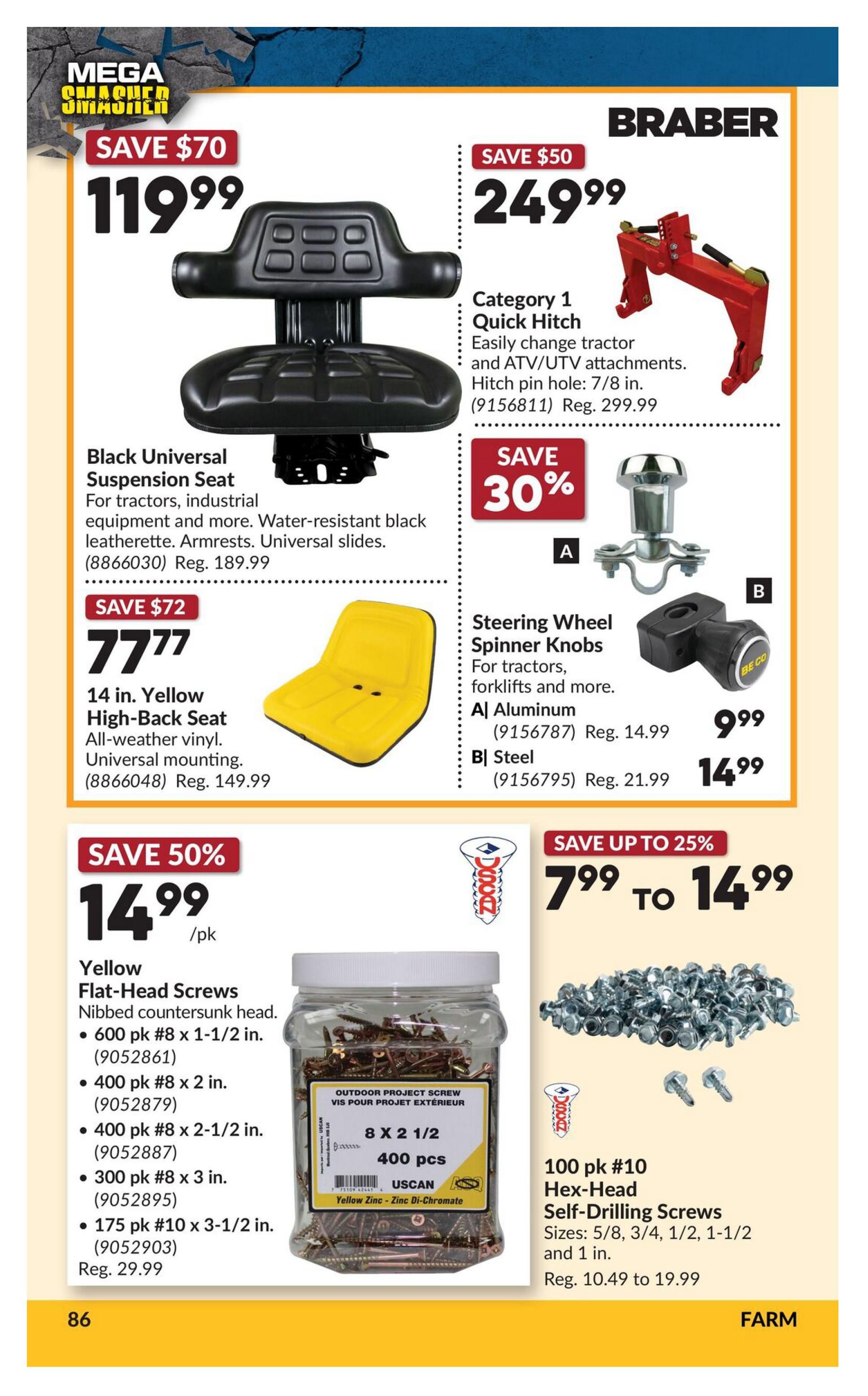 Princess Auto Flyer September 8 to 20