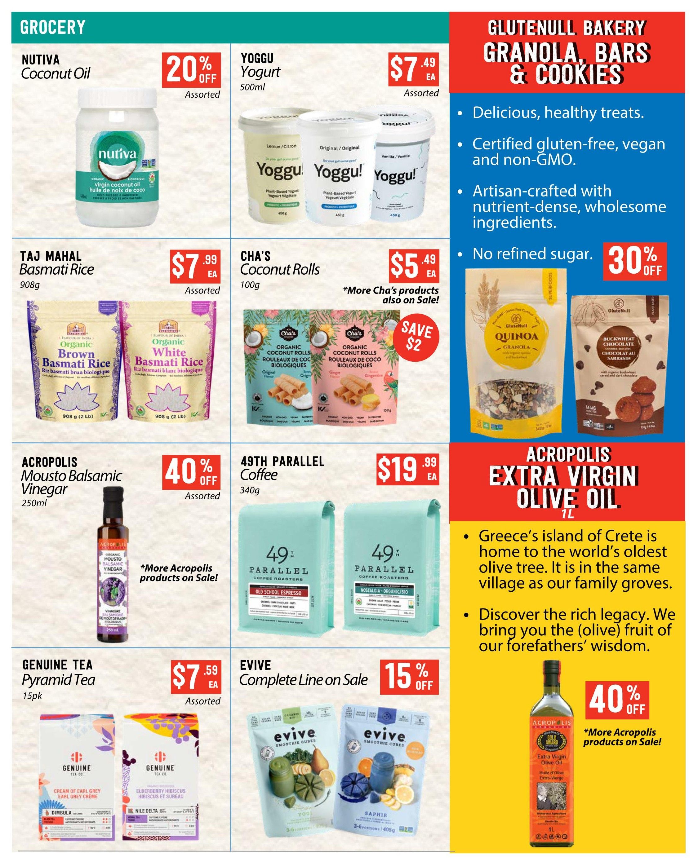 Pomme Natural Market Monthly Specials Flyer September 3 to 30