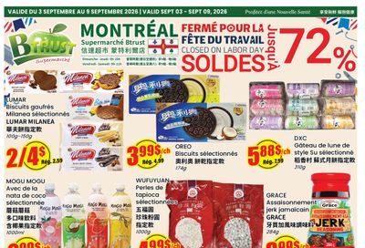 Btrust Supermarket (Montreal) Flyer September 3 to 9