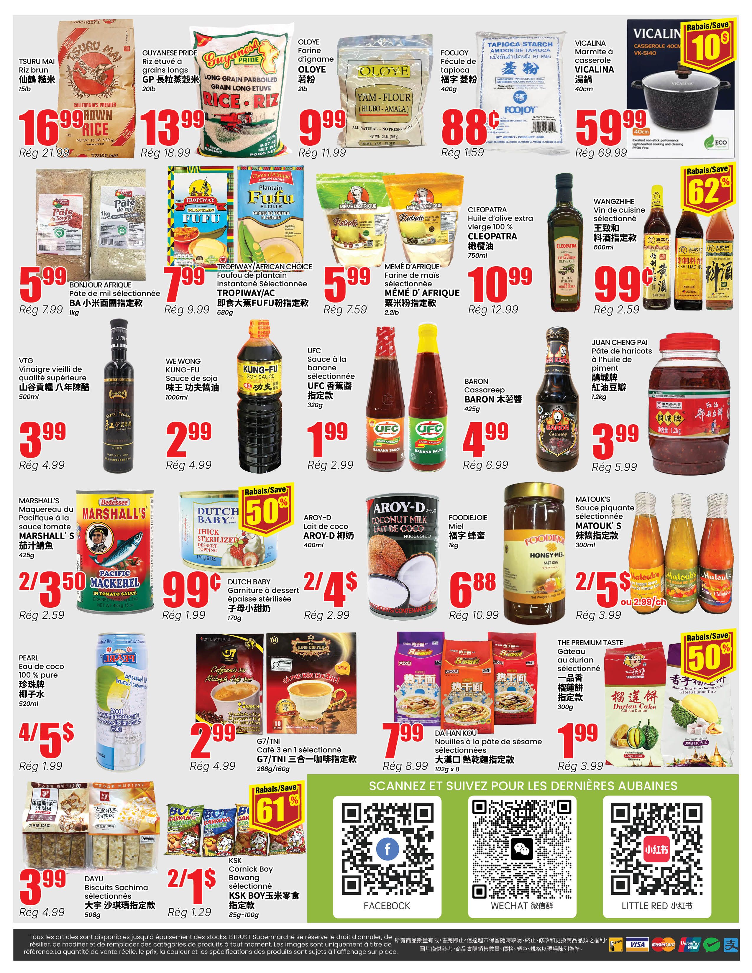 Btrust Supermarket (Montreal) Flyer September 3 to 9