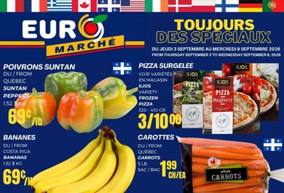 Euro Marche Flyer September 3 to 9