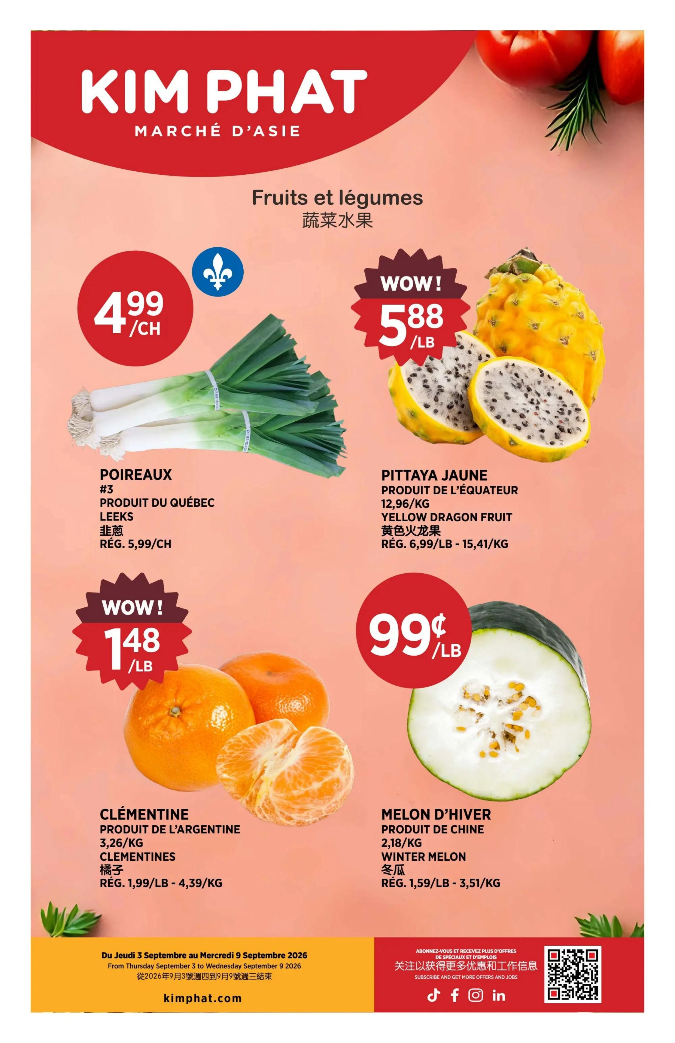 Kim Phat Flyer September 3 to 9