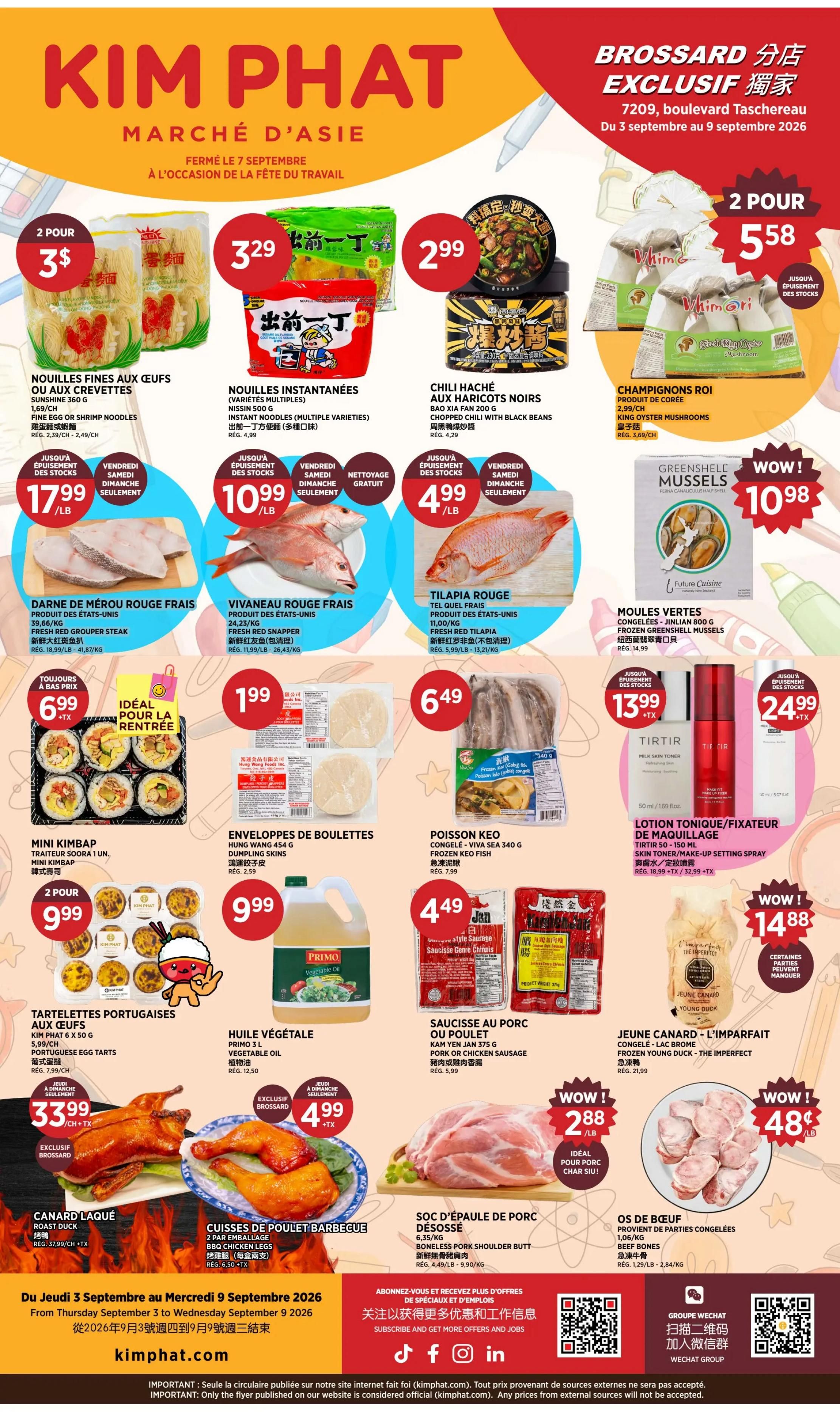 Kim Phat Flyer September 3 to 9