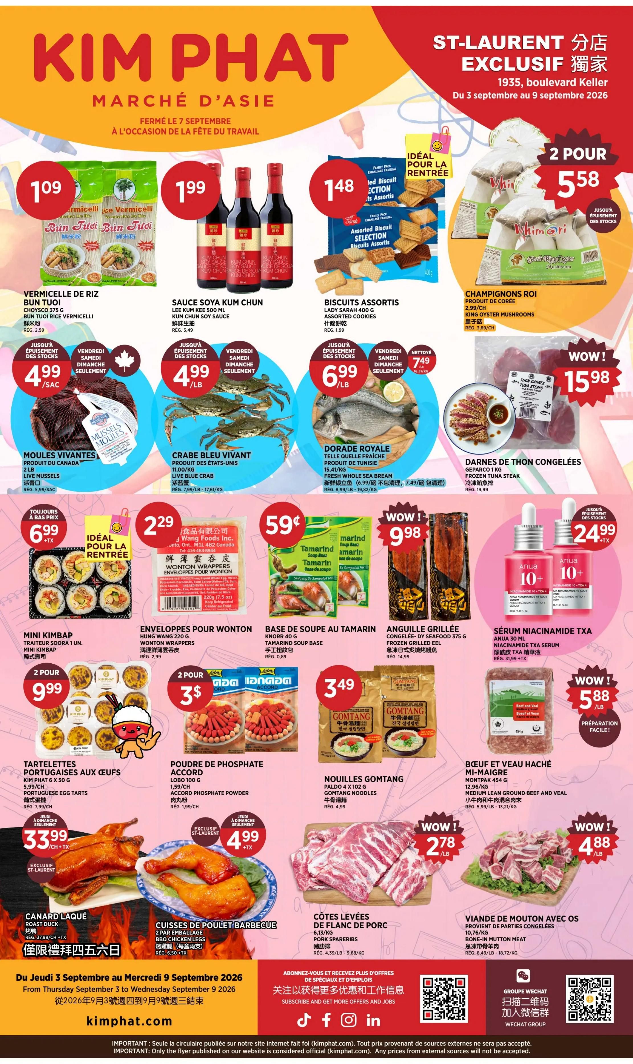 Kim Phat Flyer September 3 to 9