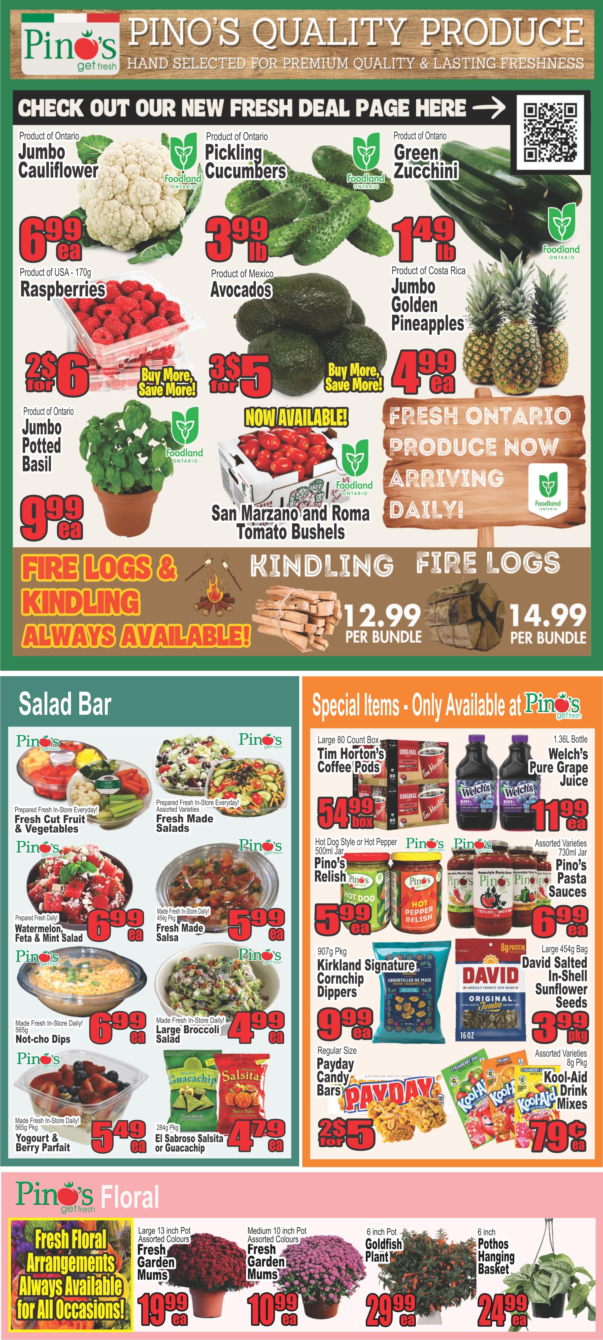 Pino's Flyer September 3 to 9