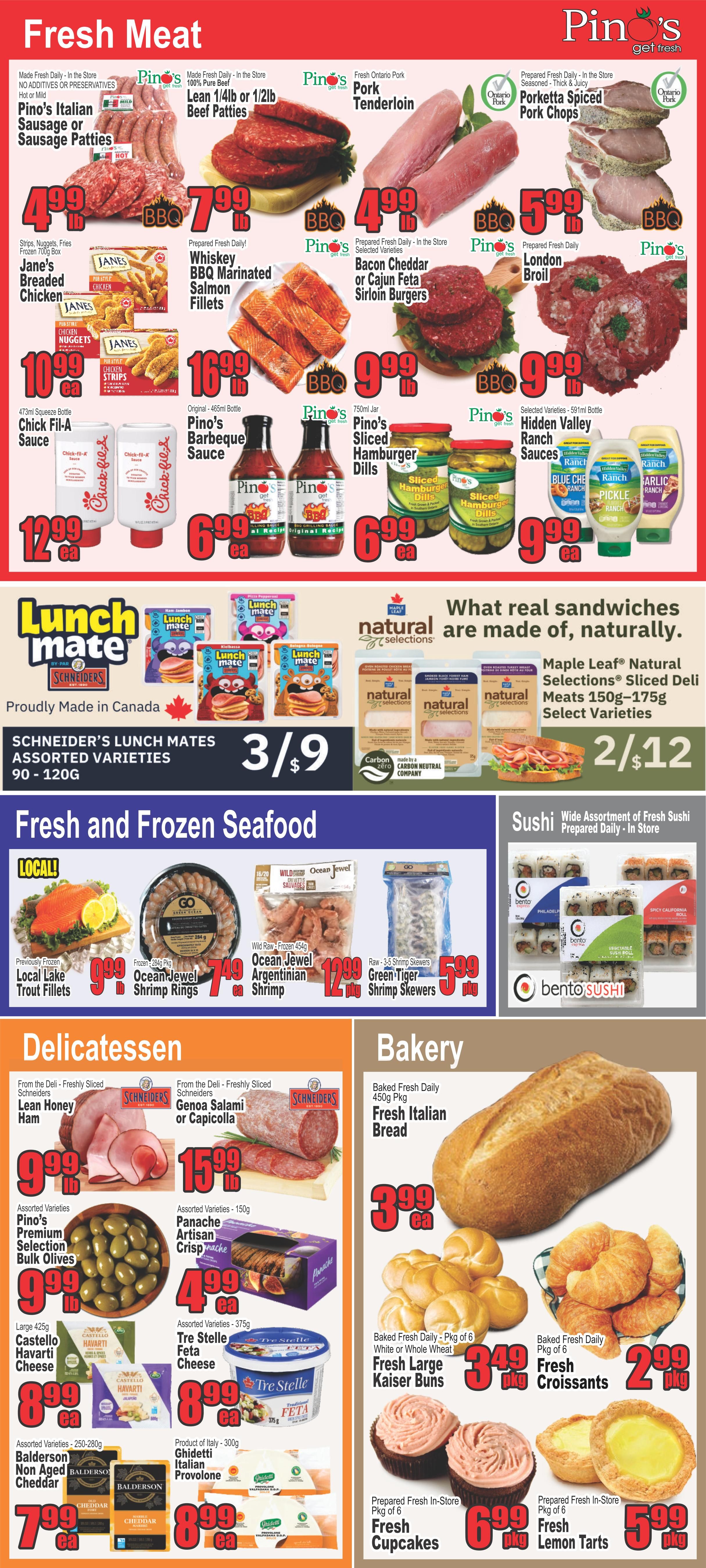 Pino's Flyer September 3 to 9
