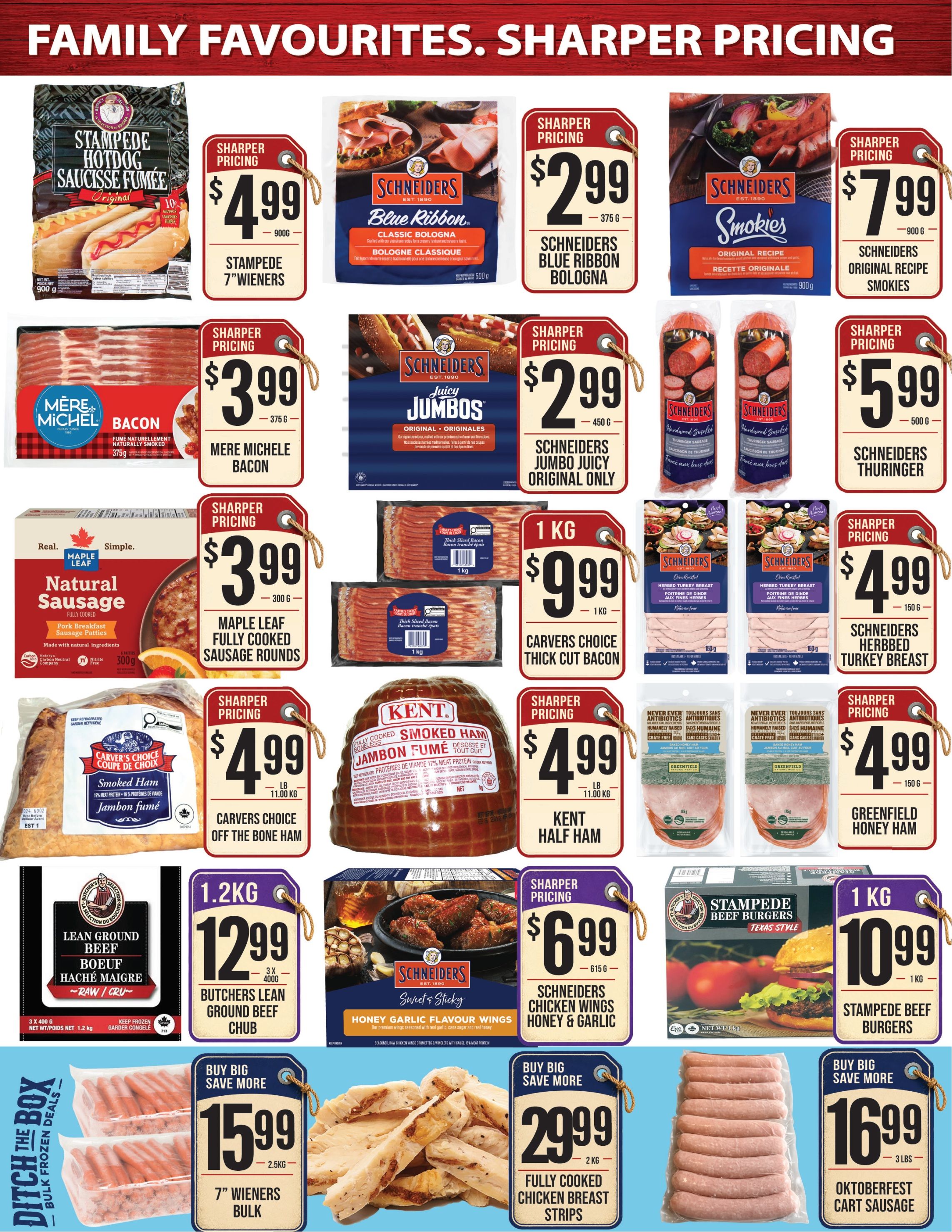 Sharpe's Food Market Flyer September 3 to 9