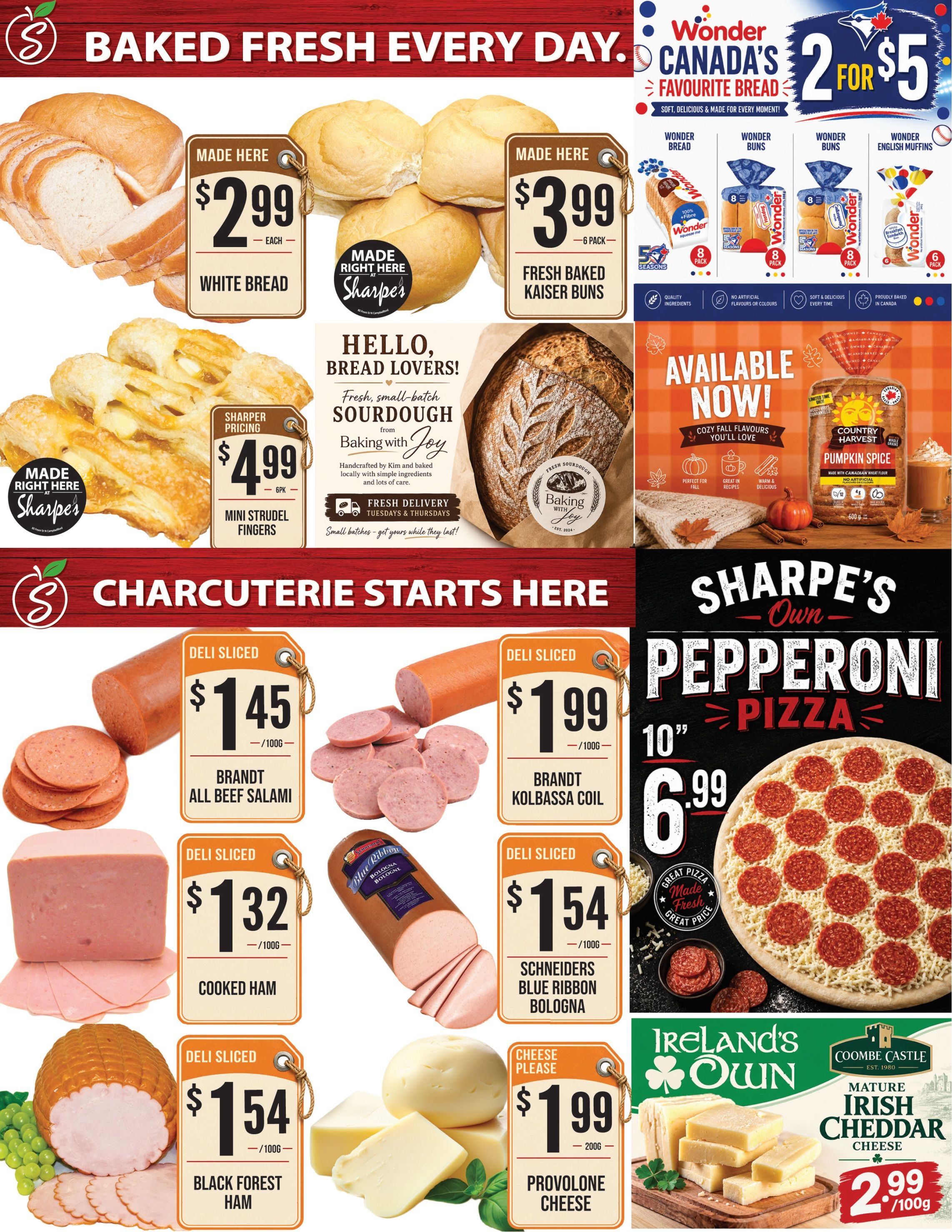 Sharpe's Food Market Flyer September 3 to 9