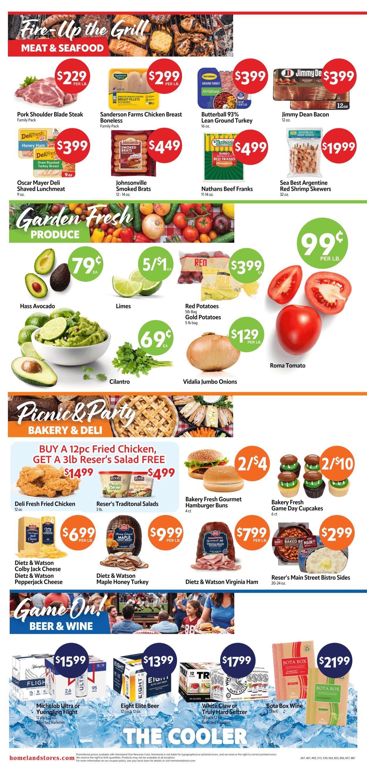Homeland Stores (Haskell and Pryor, OK) Weekly Ad September 2 - 8, 2026