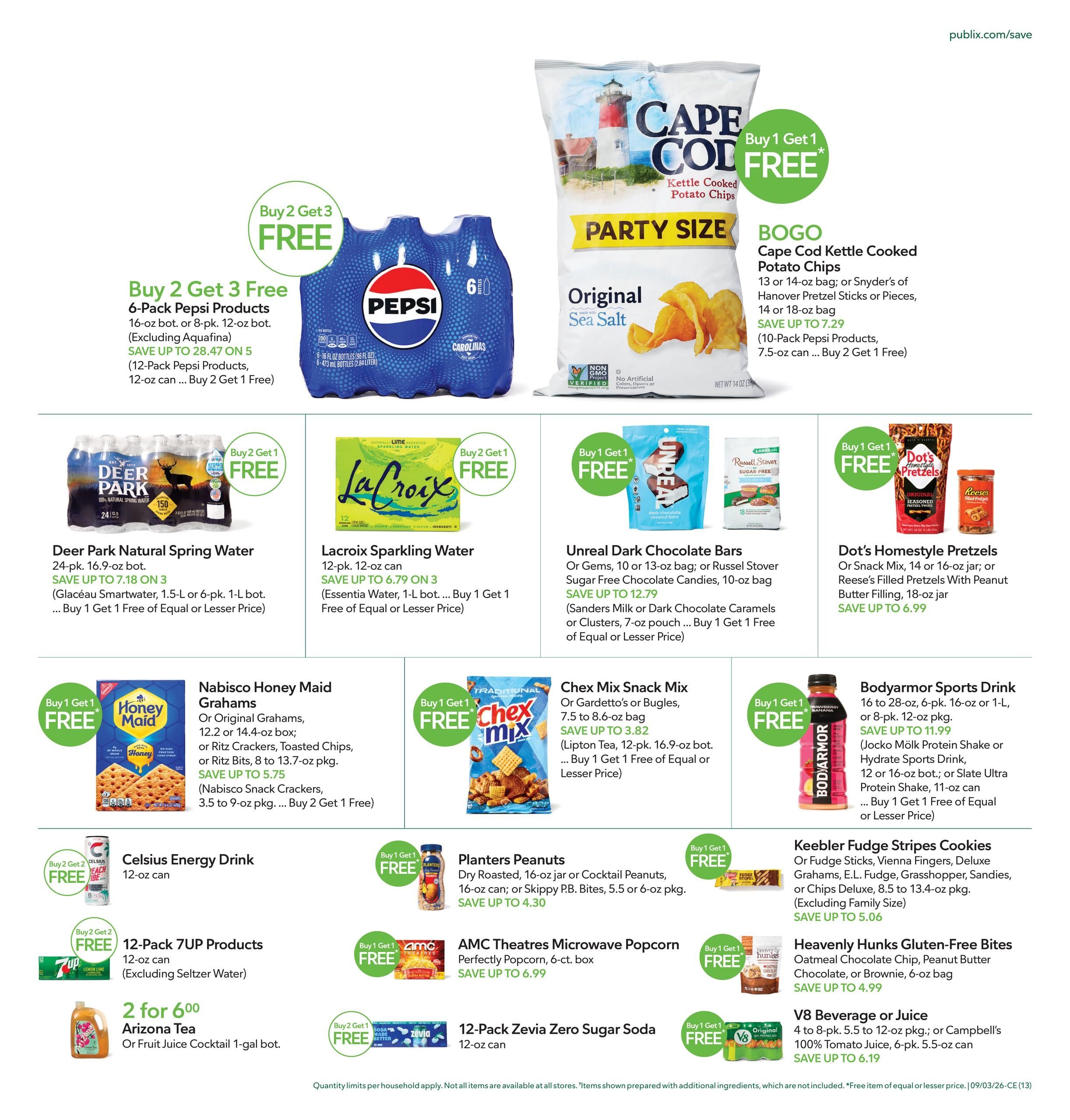 Publix (Asheville-Bryson City Area, NC) Weekly Ad September 2 - 8, 2026