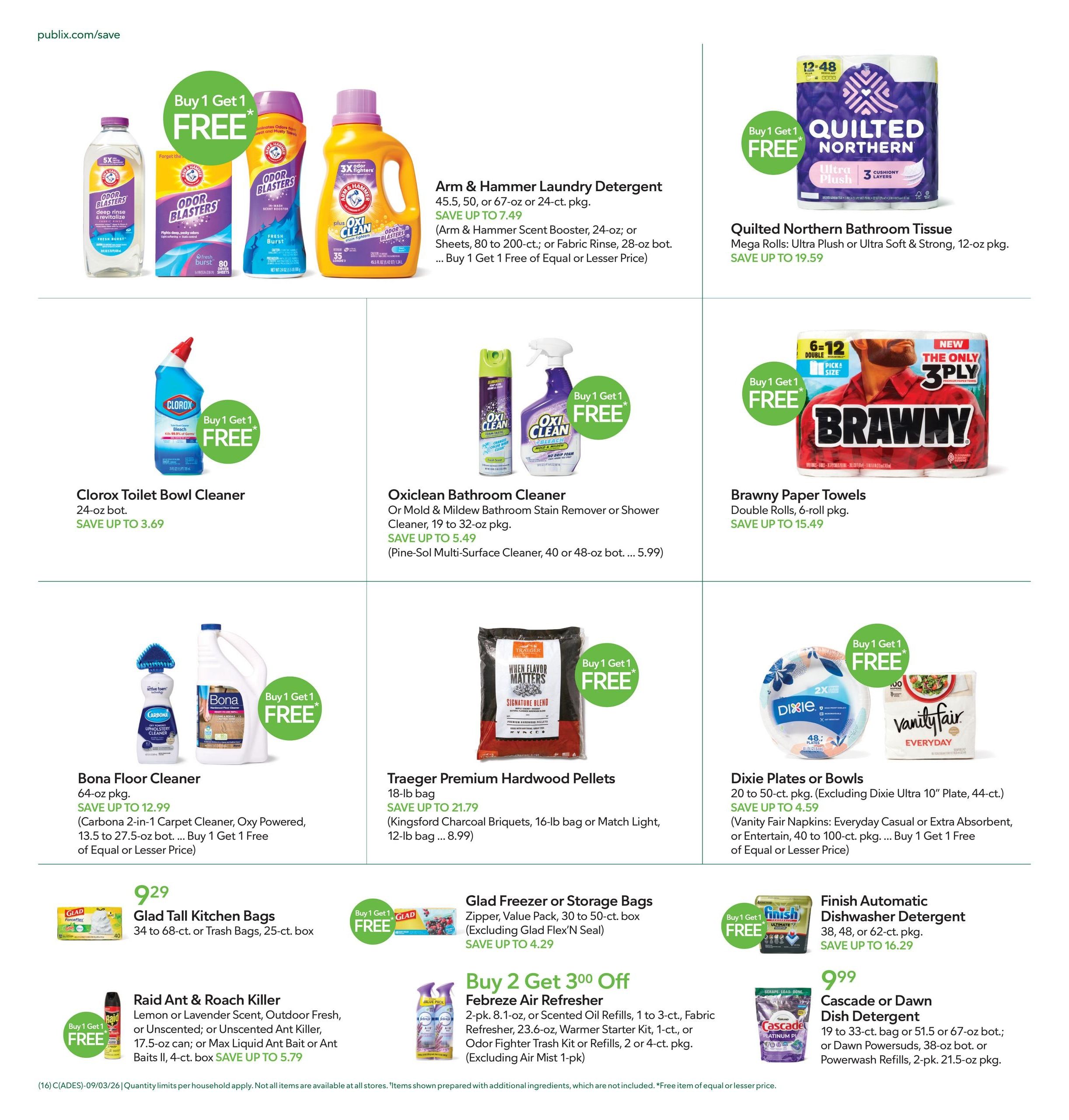 Publix (Asheville-Bryson City Area, NC) Weekly Ad September 2 - 8, 2026