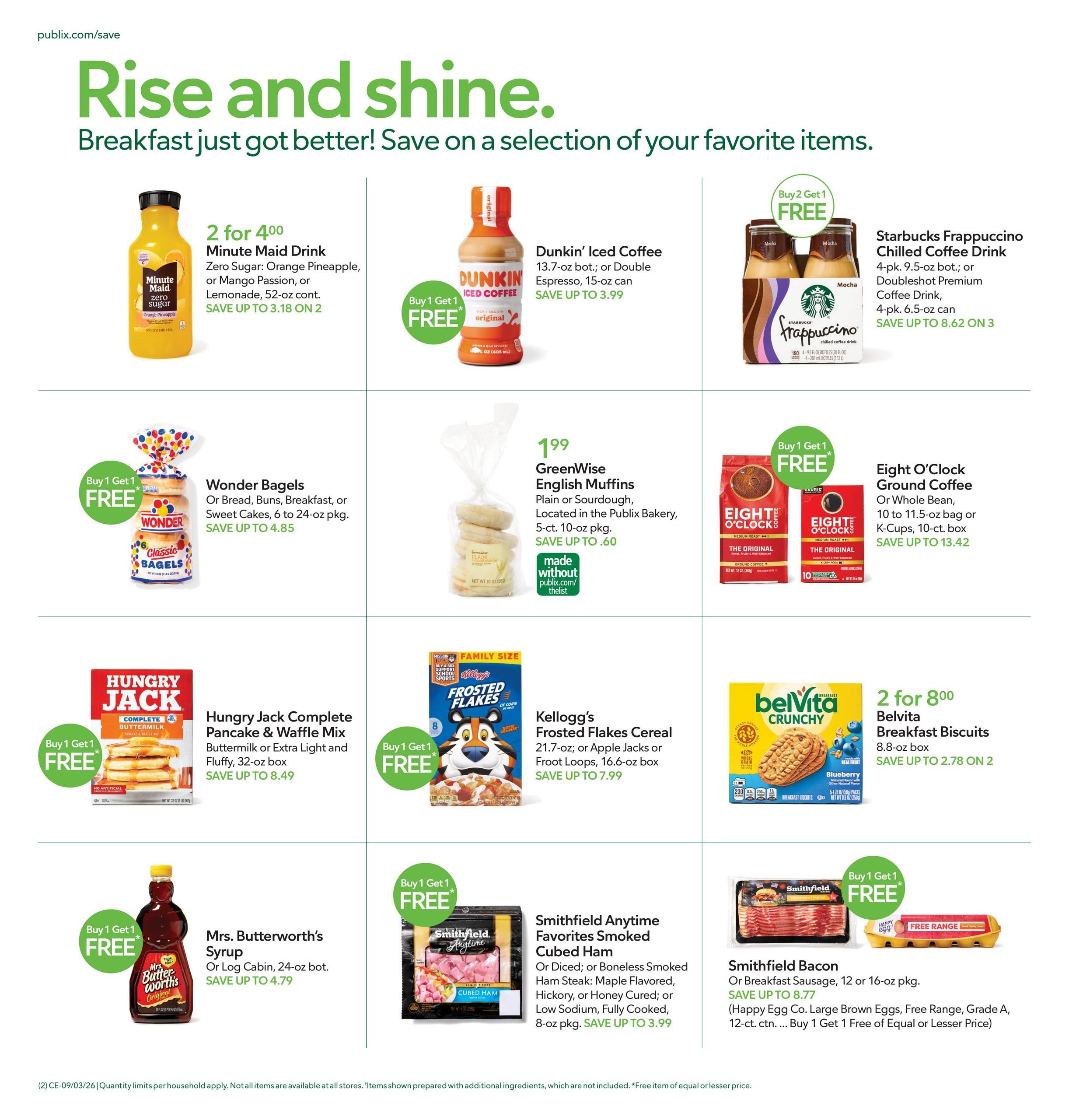 Publix (Asheville-Bryson City Area, NC) Weekly Ad September 2 - 8, 2026
