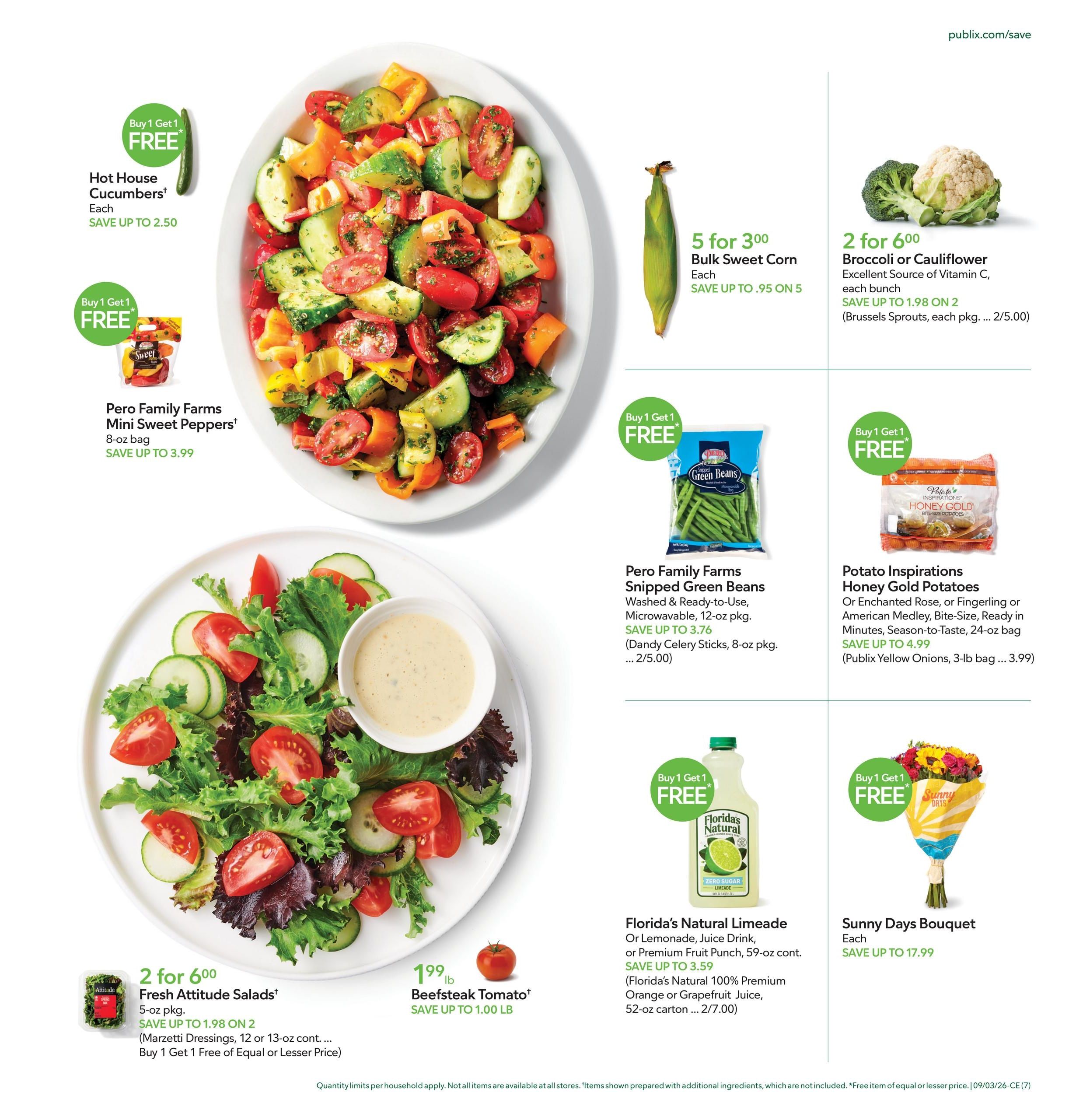 Publix (Asheville-Bryson City Area, NC) Weekly Ad September 2 - 8, 2026