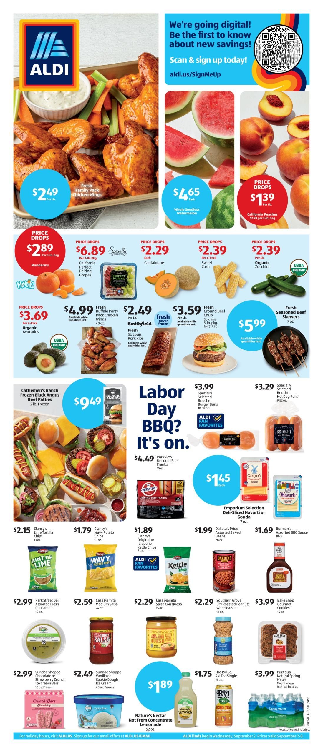ALDI (Algonquin Area, IL) Weekly Ad September 2 - 8, 2026