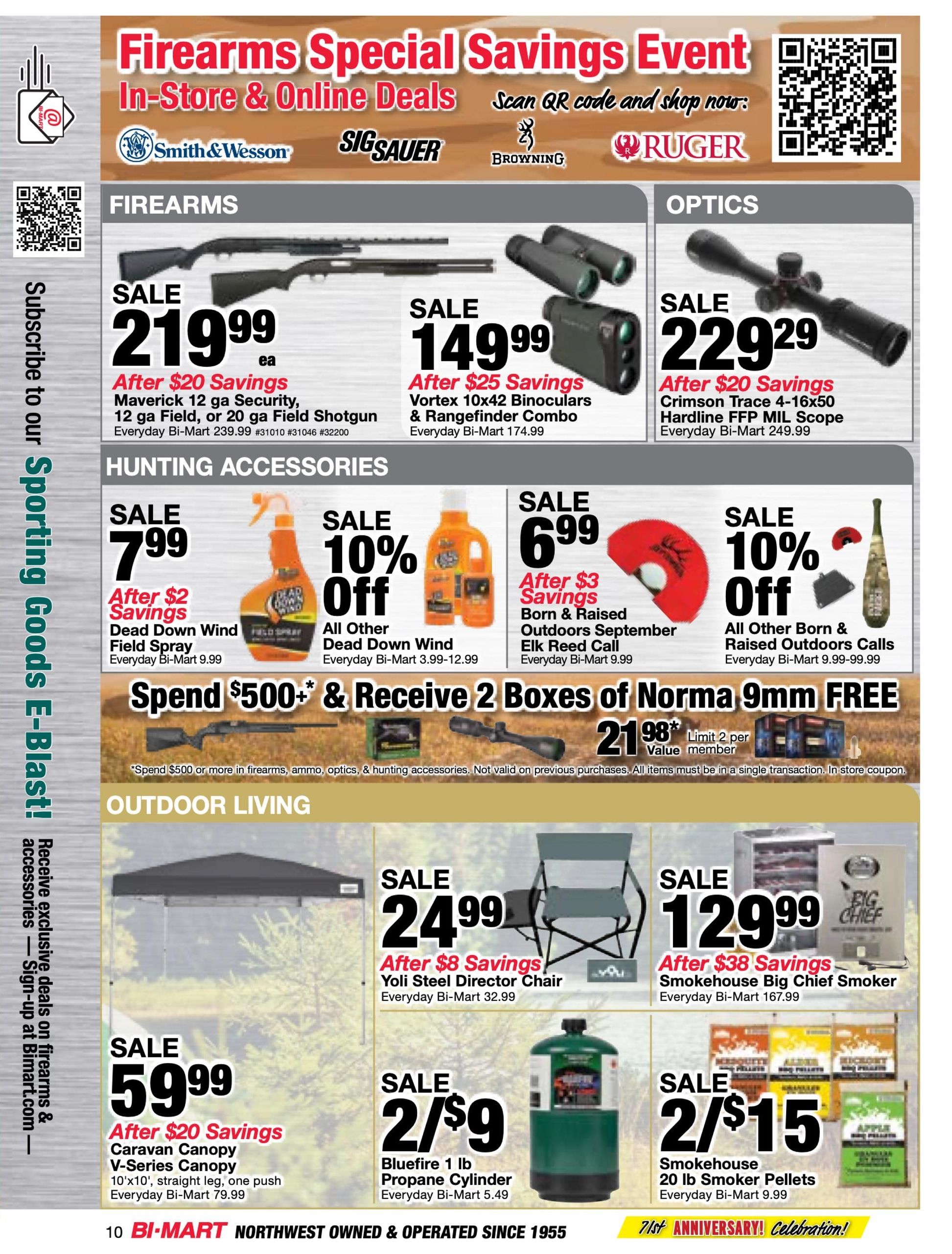 Bi-Mart (ID, OR, WA) Weekly Ad August 25 - September 14, 2026