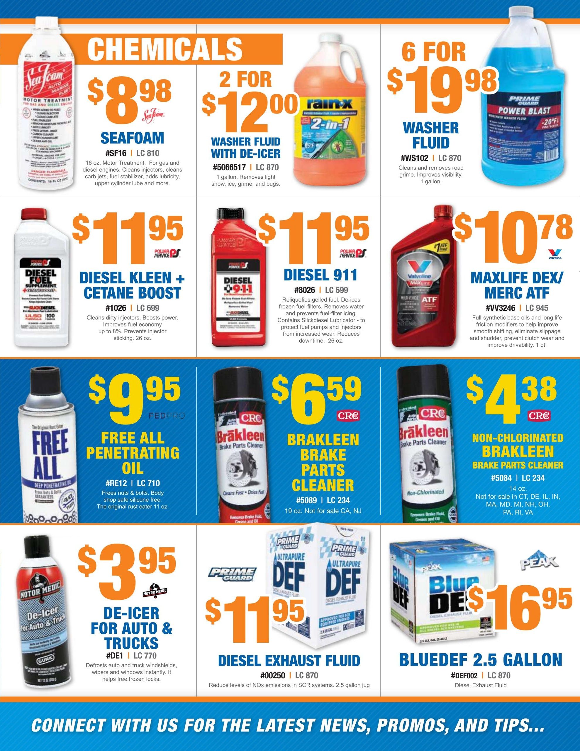 Fisher Auto Parts Weekly Ad September 1 - October 31, 2026