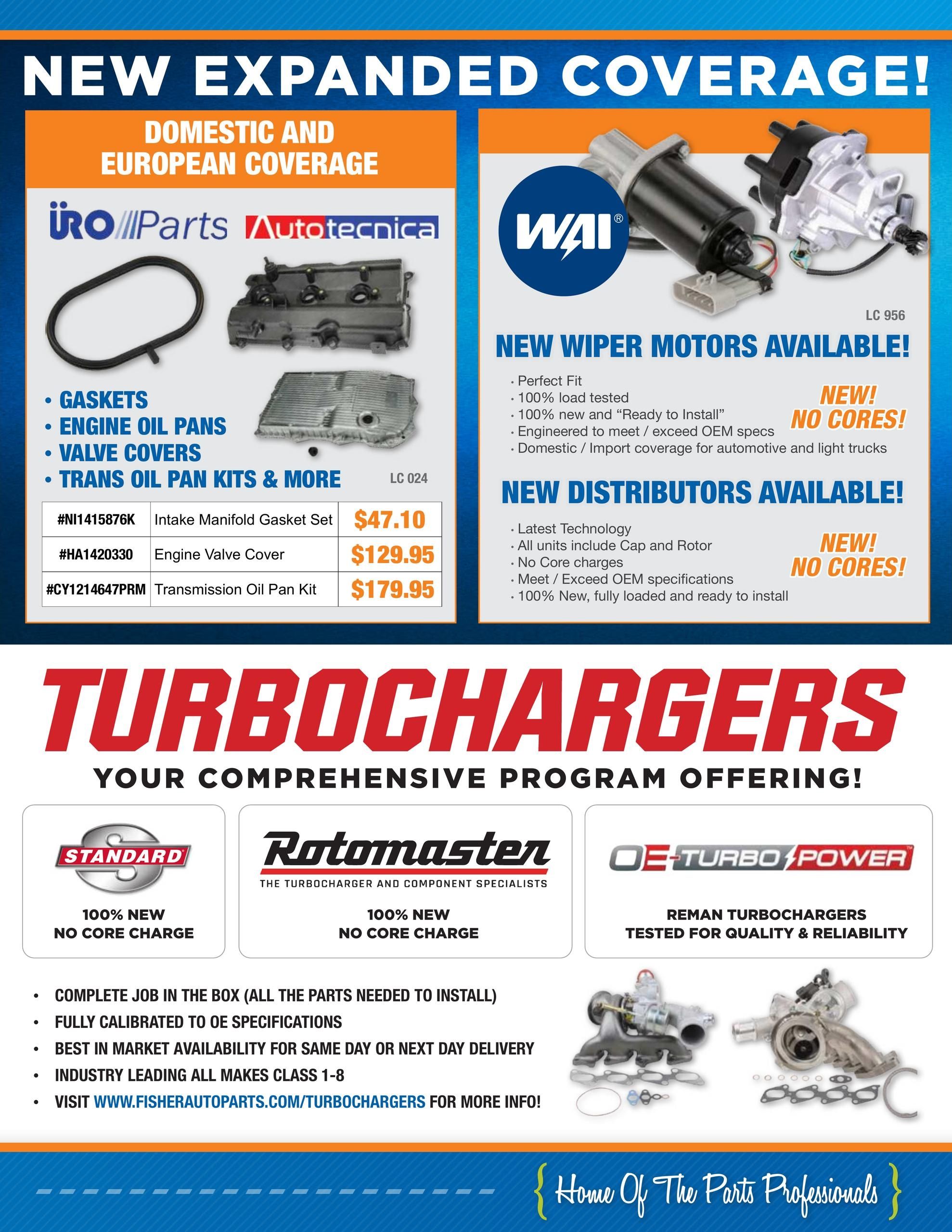 Fisher Auto Parts Weekly Ad September 1 - October 31, 2026