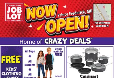 Ocean State Job Lot (Washington Area, DC) Weekly Ad September 3 - 9, 2026
