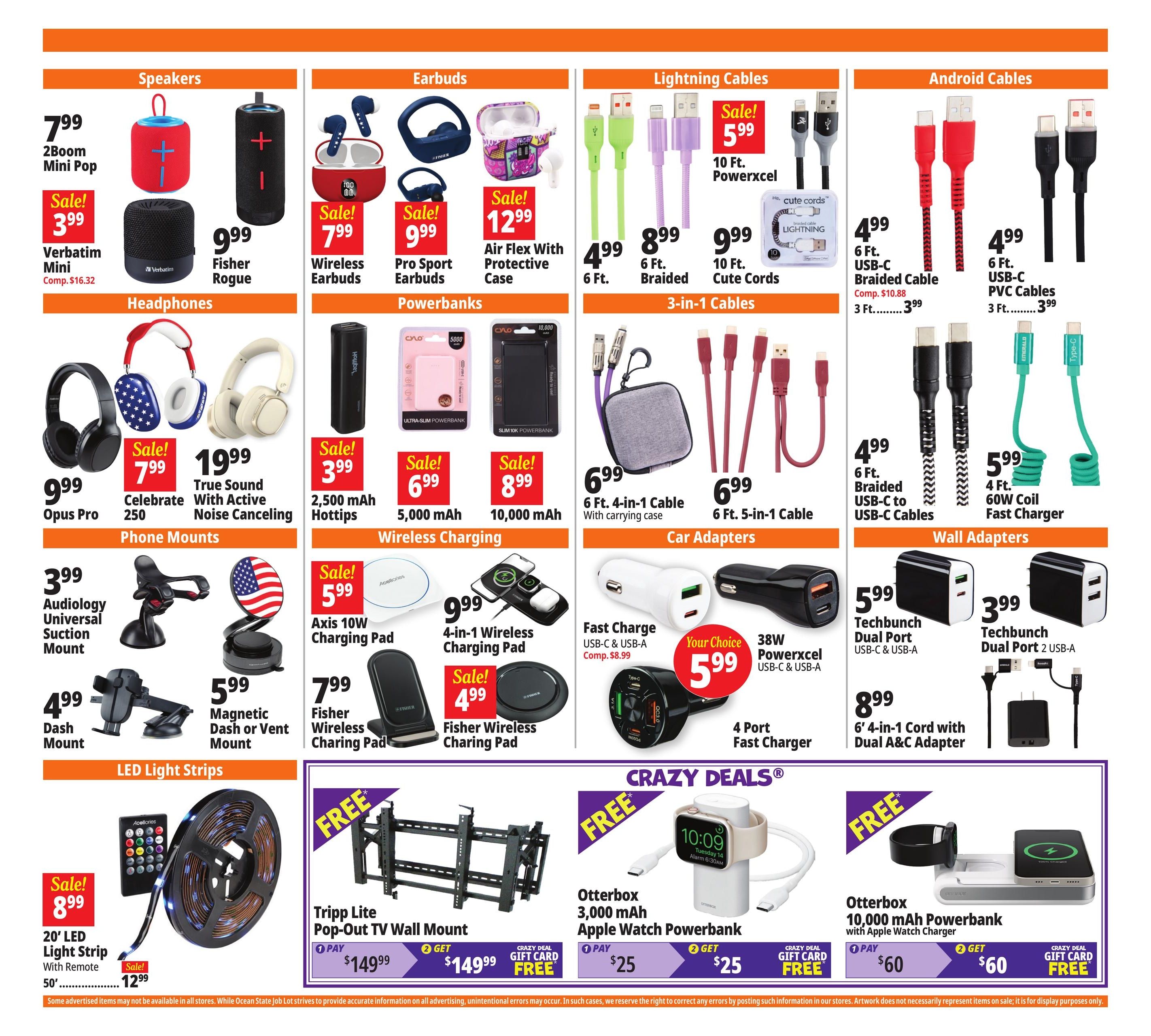 Ocean State Job Lot (Washington Area, DC) Weekly Ad September 3 - 9, 2026