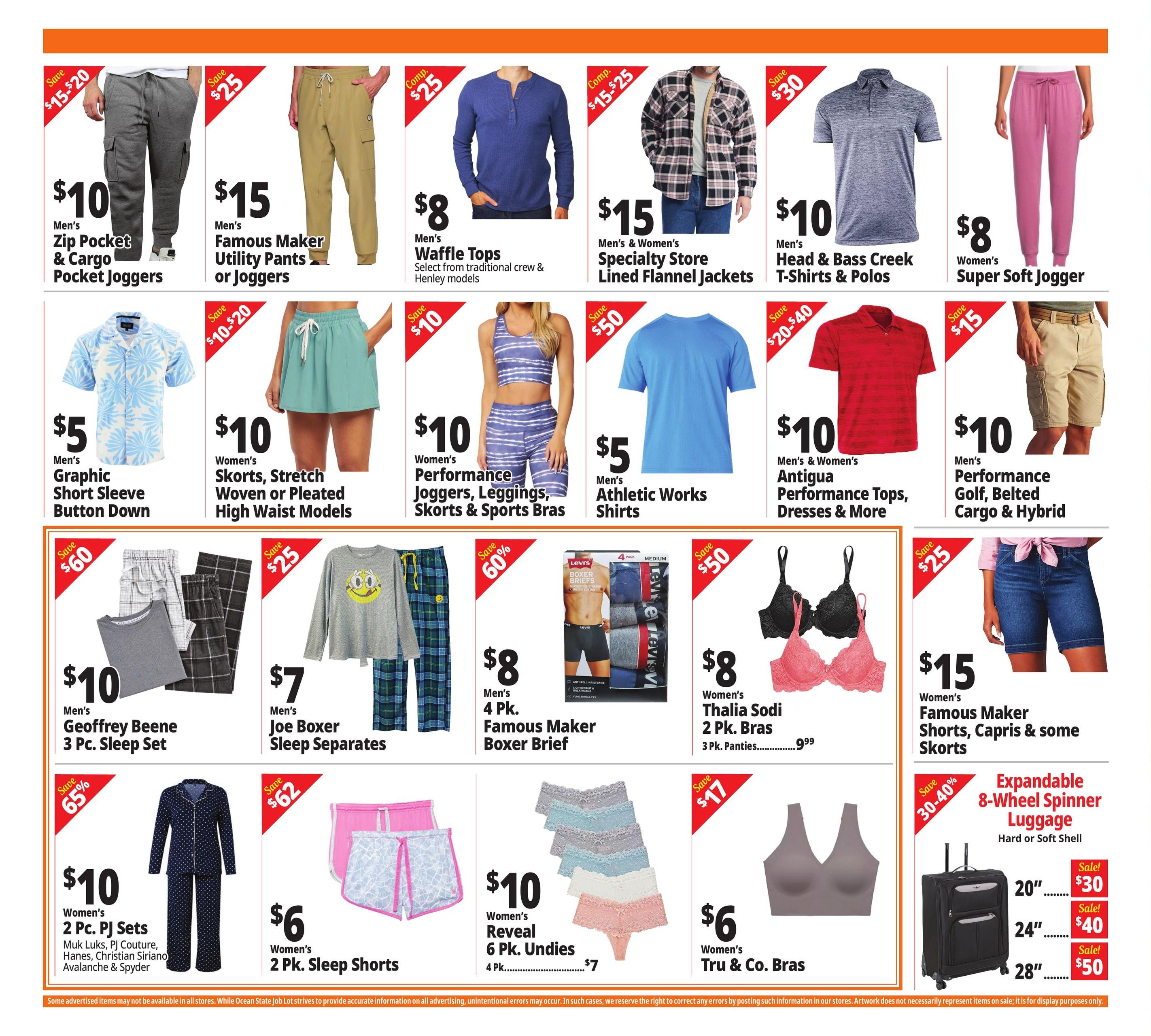 Ocean State Job Lot (Washington Area, DC) Weekly Ad September 3 - 9, 2026