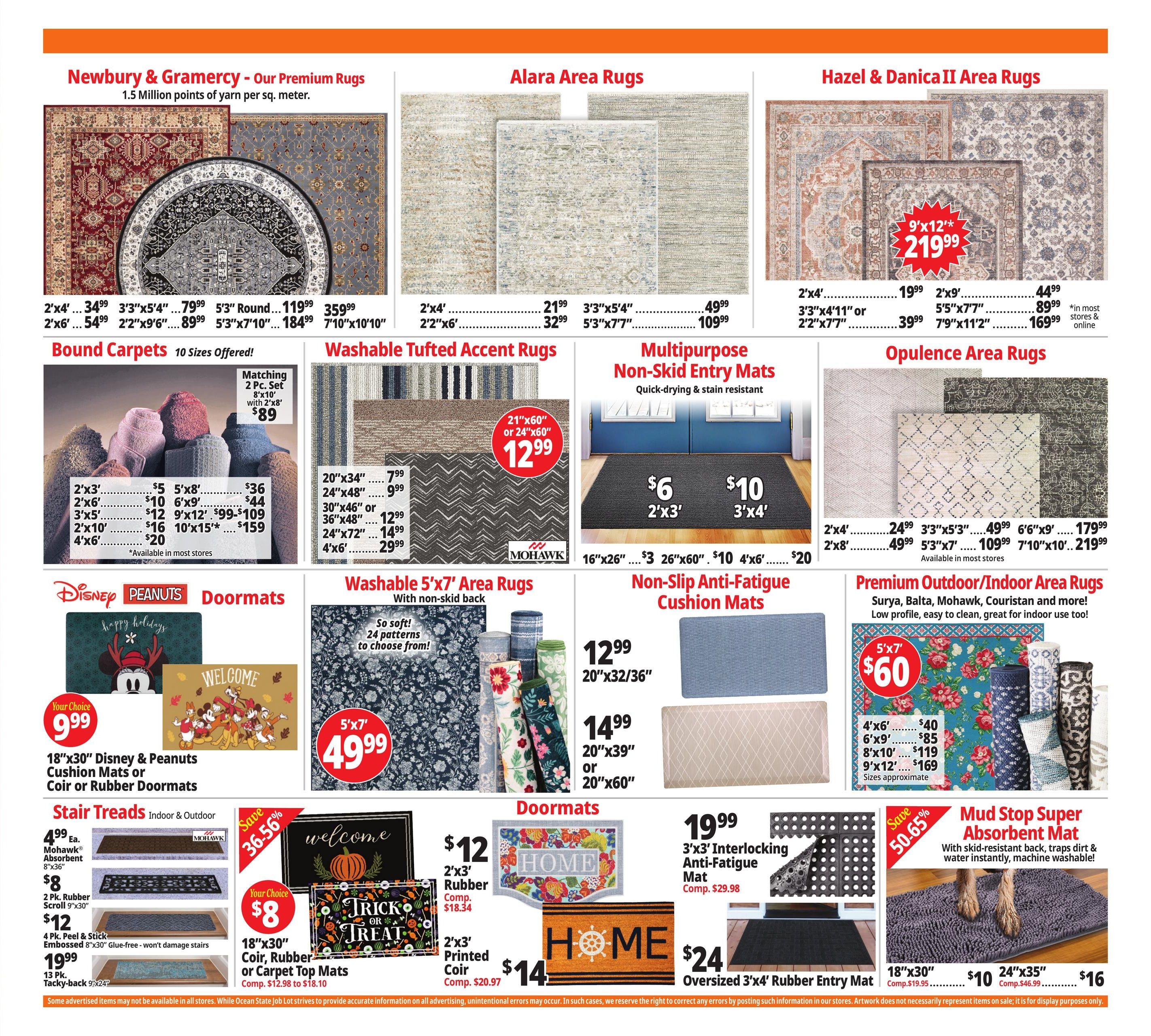 Ocean State Job Lot (Washington Area, DC) Weekly Ad September 3 - 9, 2026