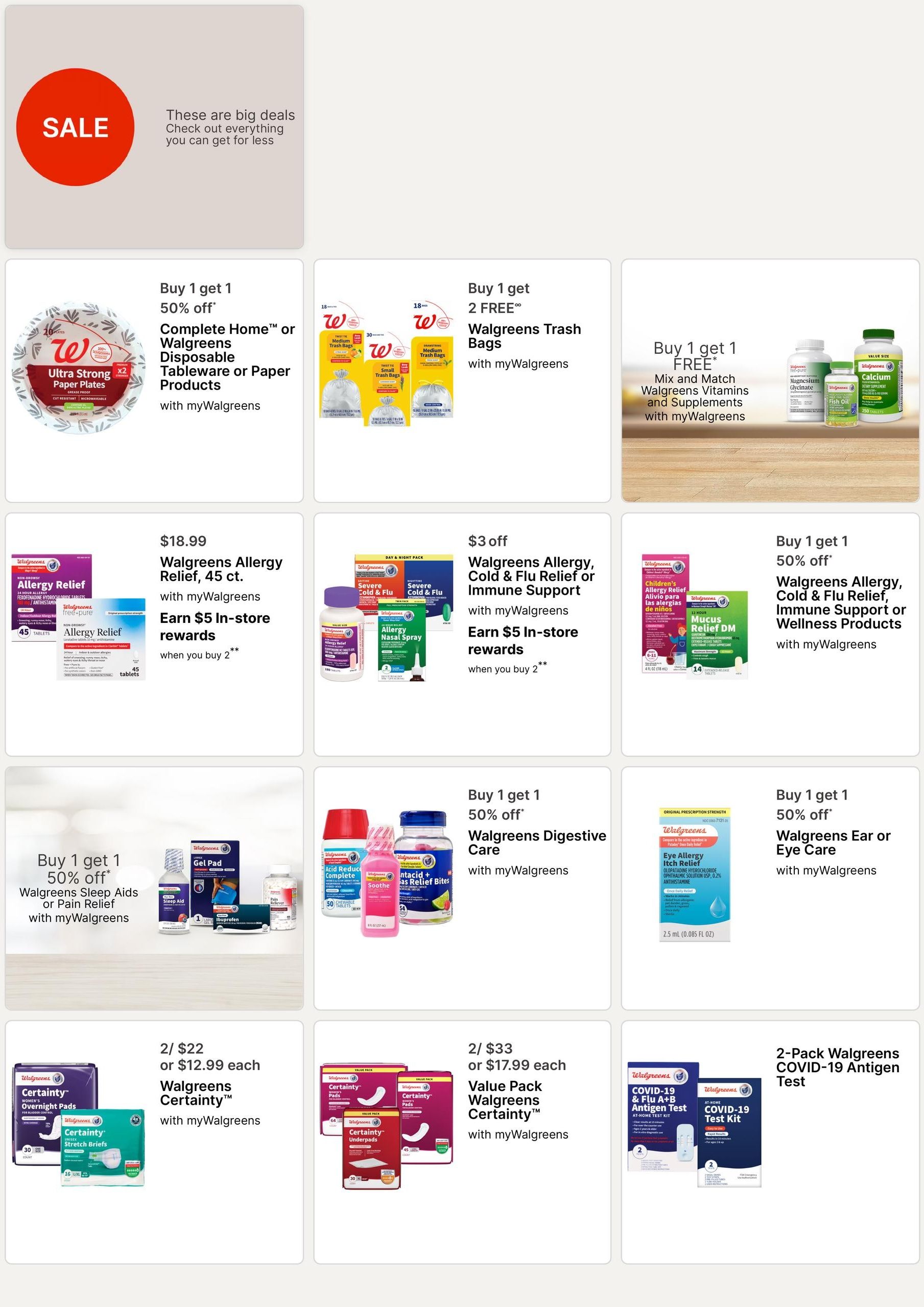 Walgreens (Lafayette-Patterson Area, LA) Weekly Ad September 6 - 12, 2026