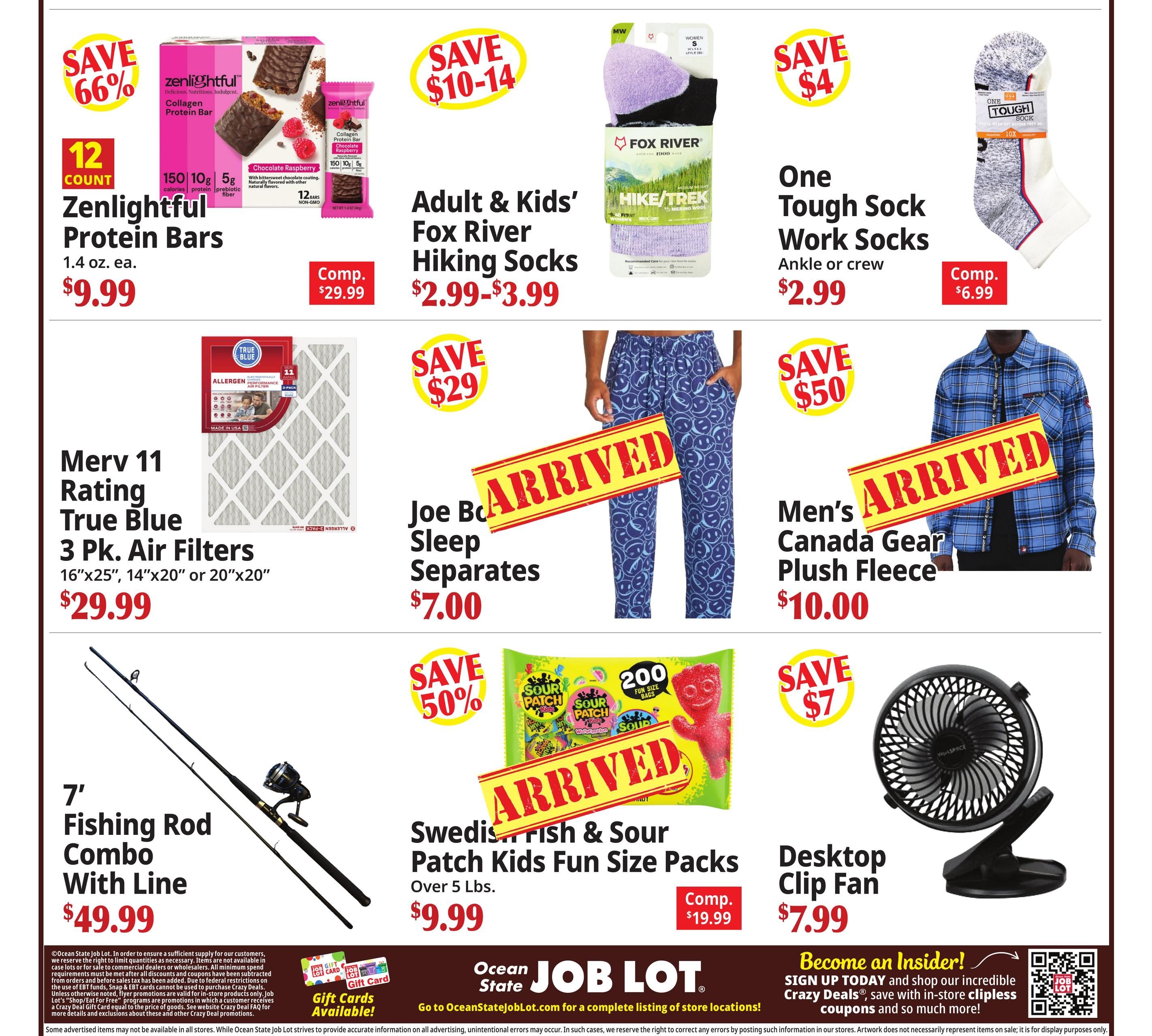 Ocean State Job Lot Coming Attractions Weekly Ad September 3 - 9, 2026