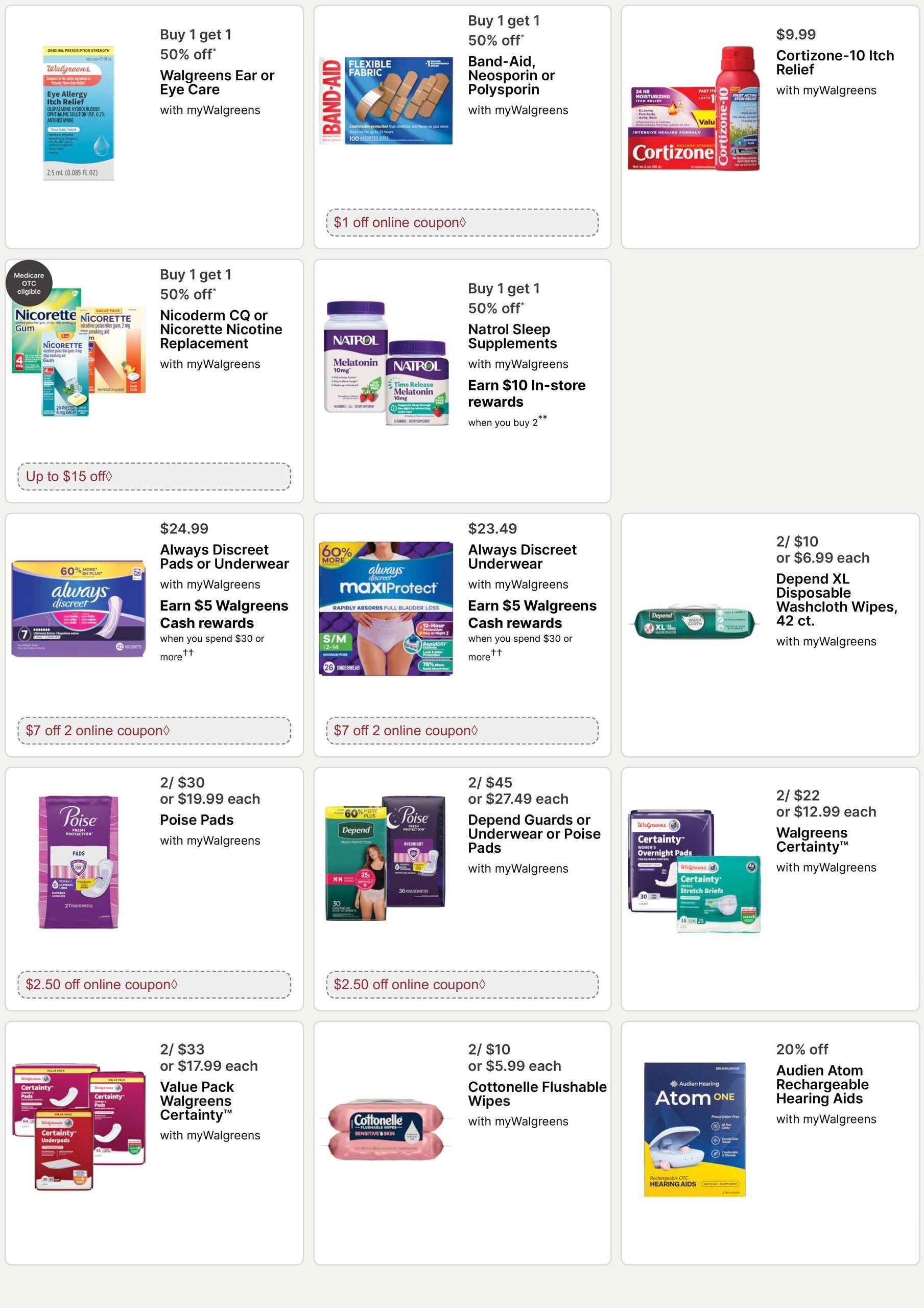Walgreens (Manila-West Memphis Area, AR) Weekly Ad September 6 - 12, 2026