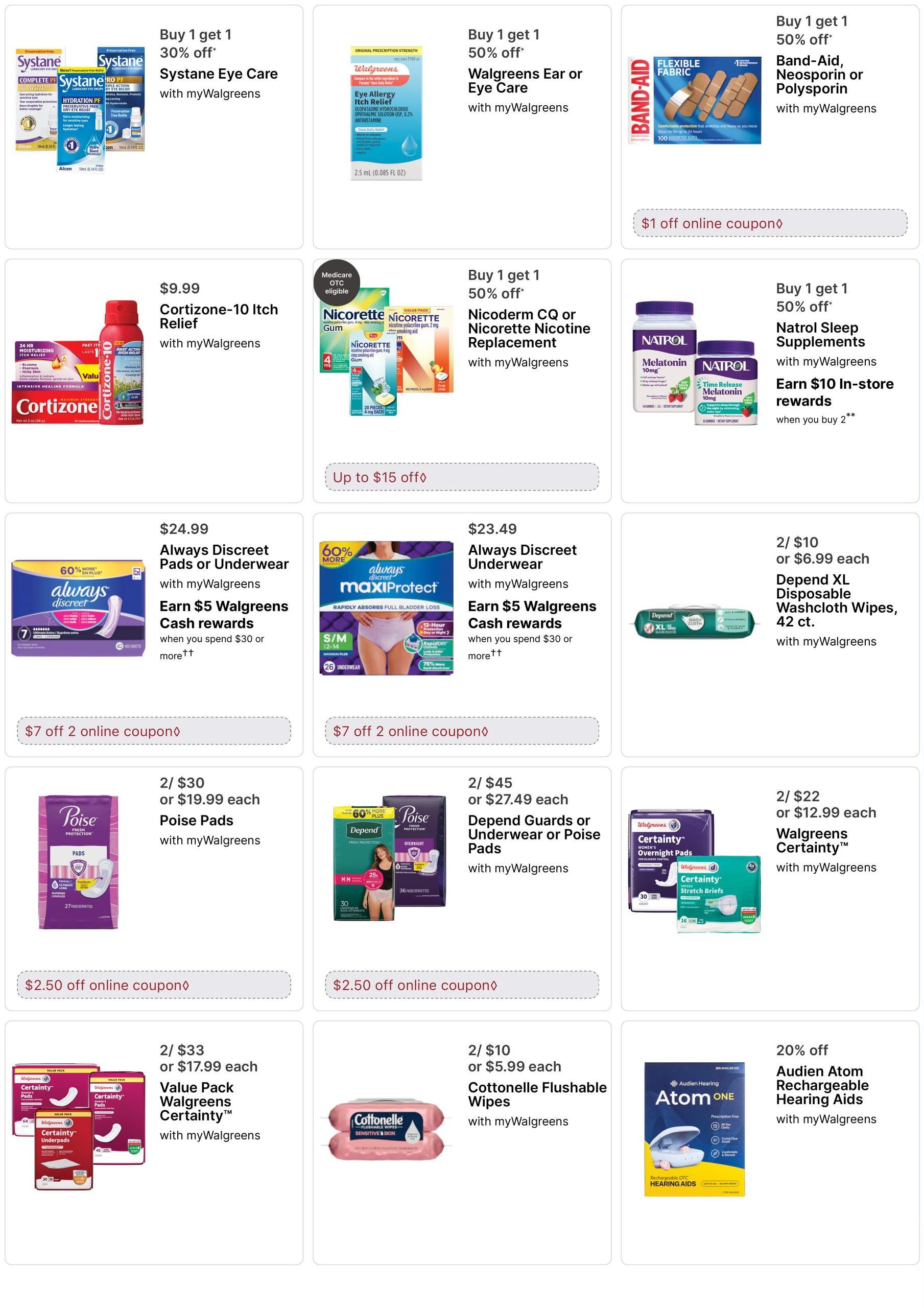 Walgreens (Timpson Area, TX) Weekly Ad September 6 - 12, 2026