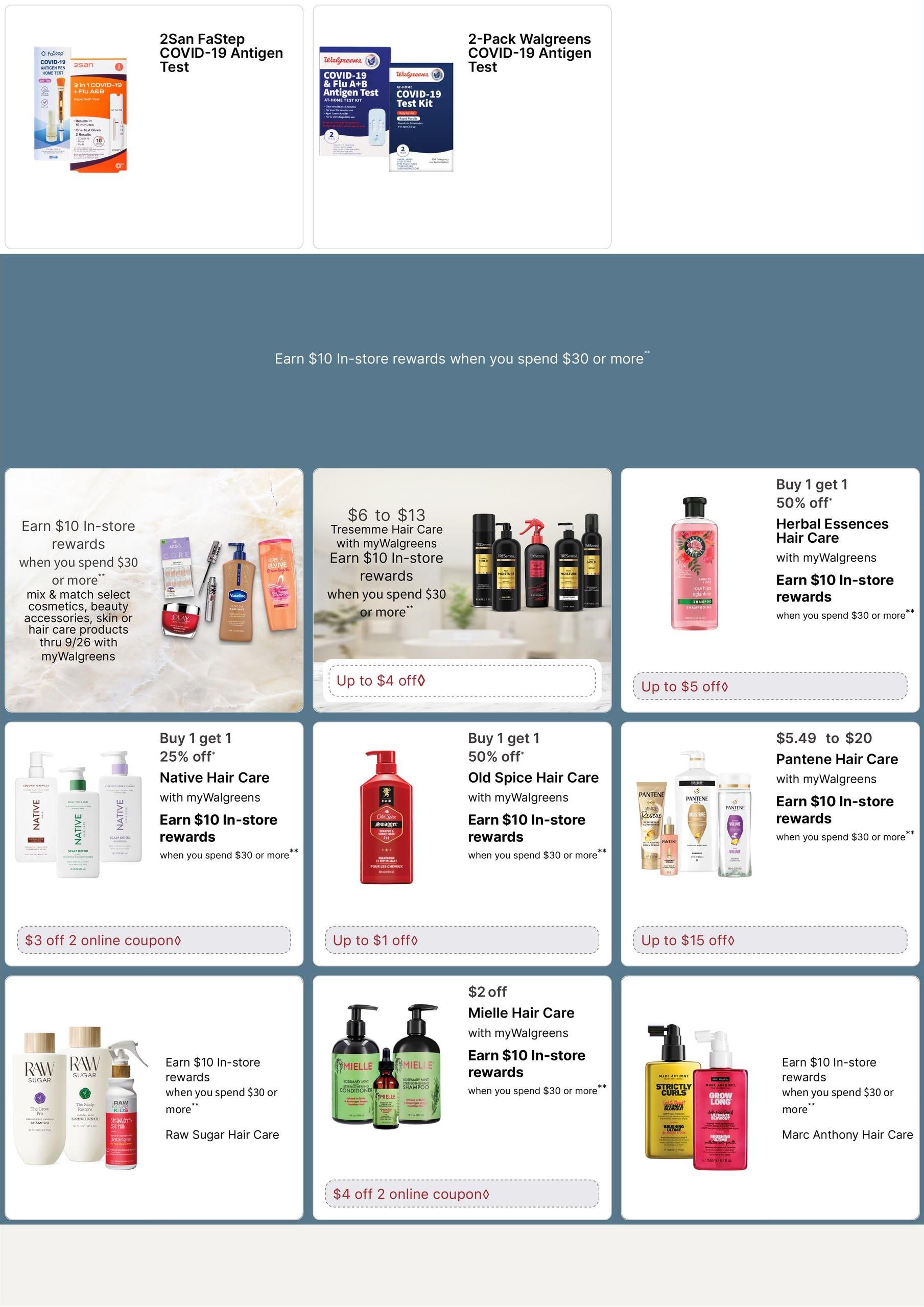 Walgreens (Timpson Area, TX) Weekly Ad September 6 - 12, 2026