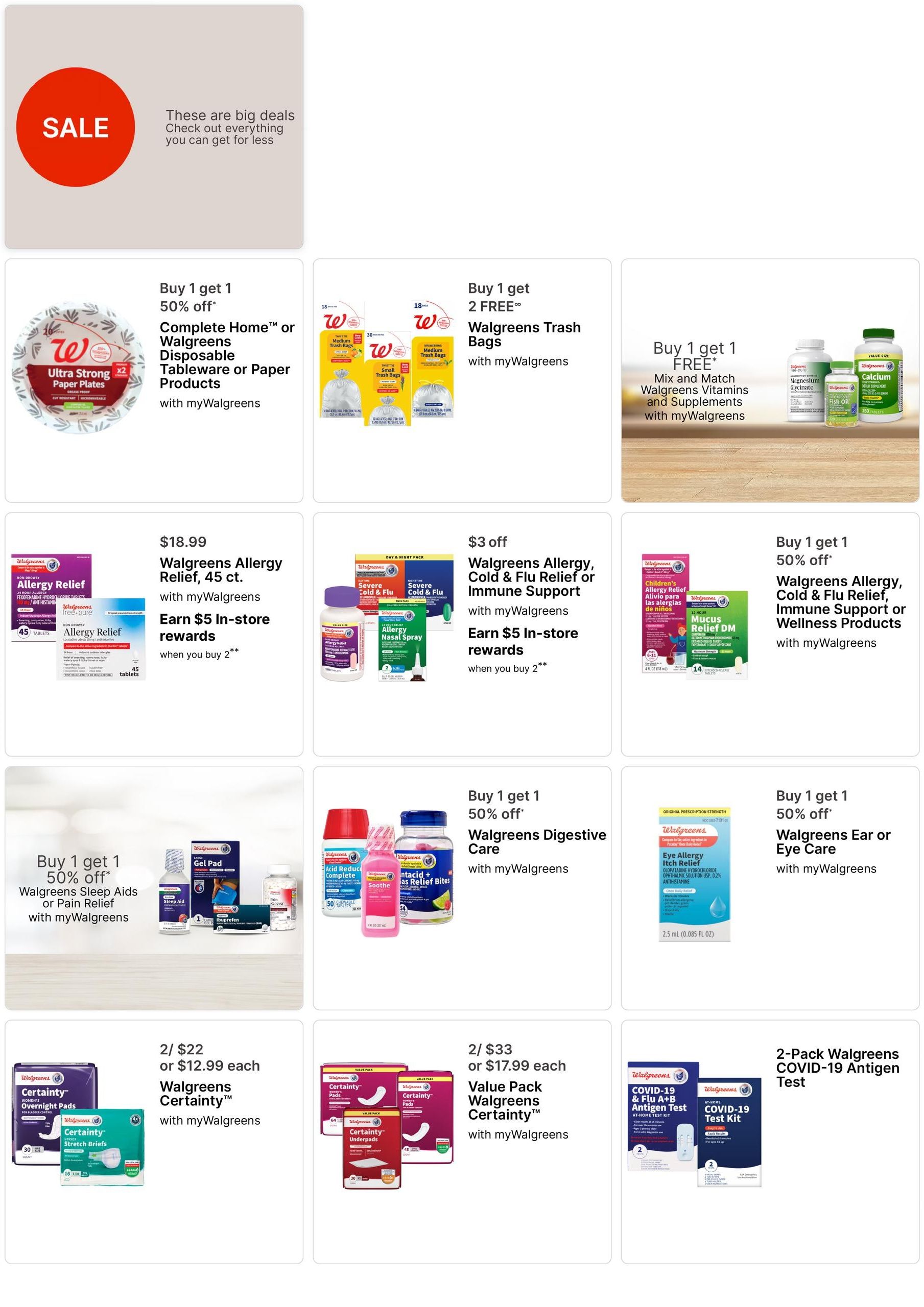 Walgreens (Timpson Area, TX) Weekly Ad September 6 - 12, 2026