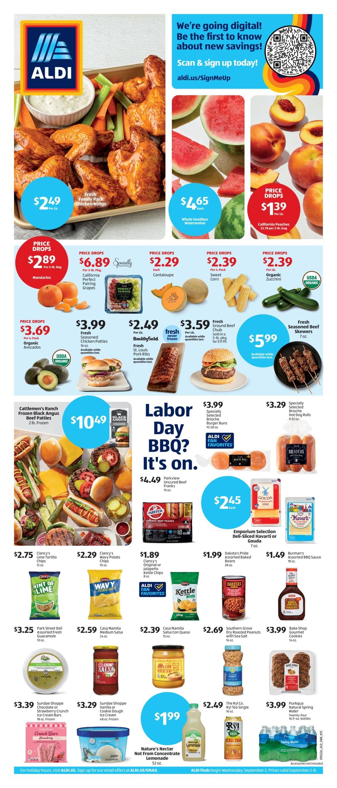 ALDI (Yonkers Area, NY) Weekly Ad September 2 - 8, 2026