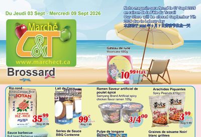 Marche C&T (Brossard) Flyer September 3 to 9