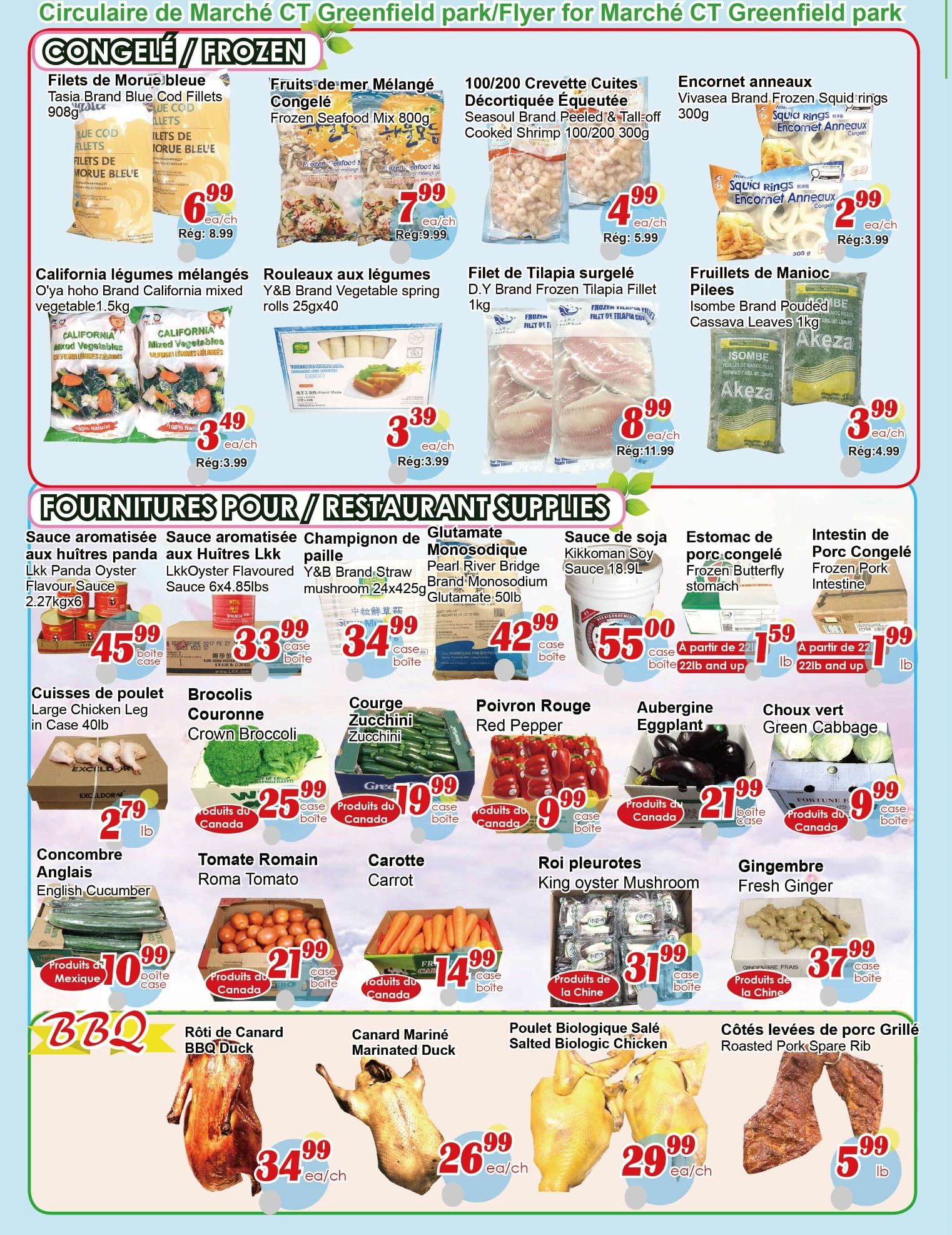 Marche C&T (Greenfield Park) Flyer September 3 to 9