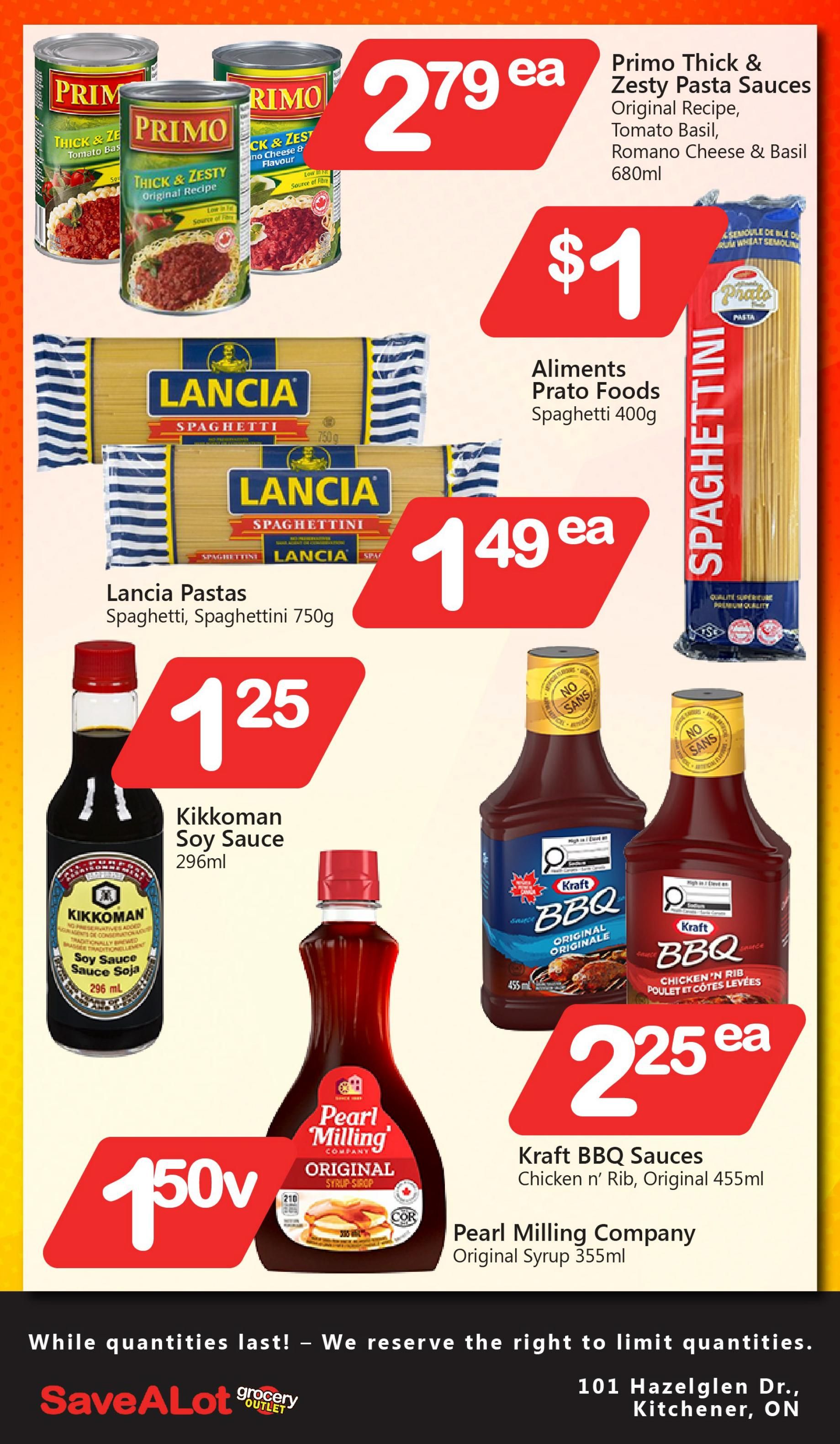 SaveALot Grocery Outlet Flyer September 3 to 9