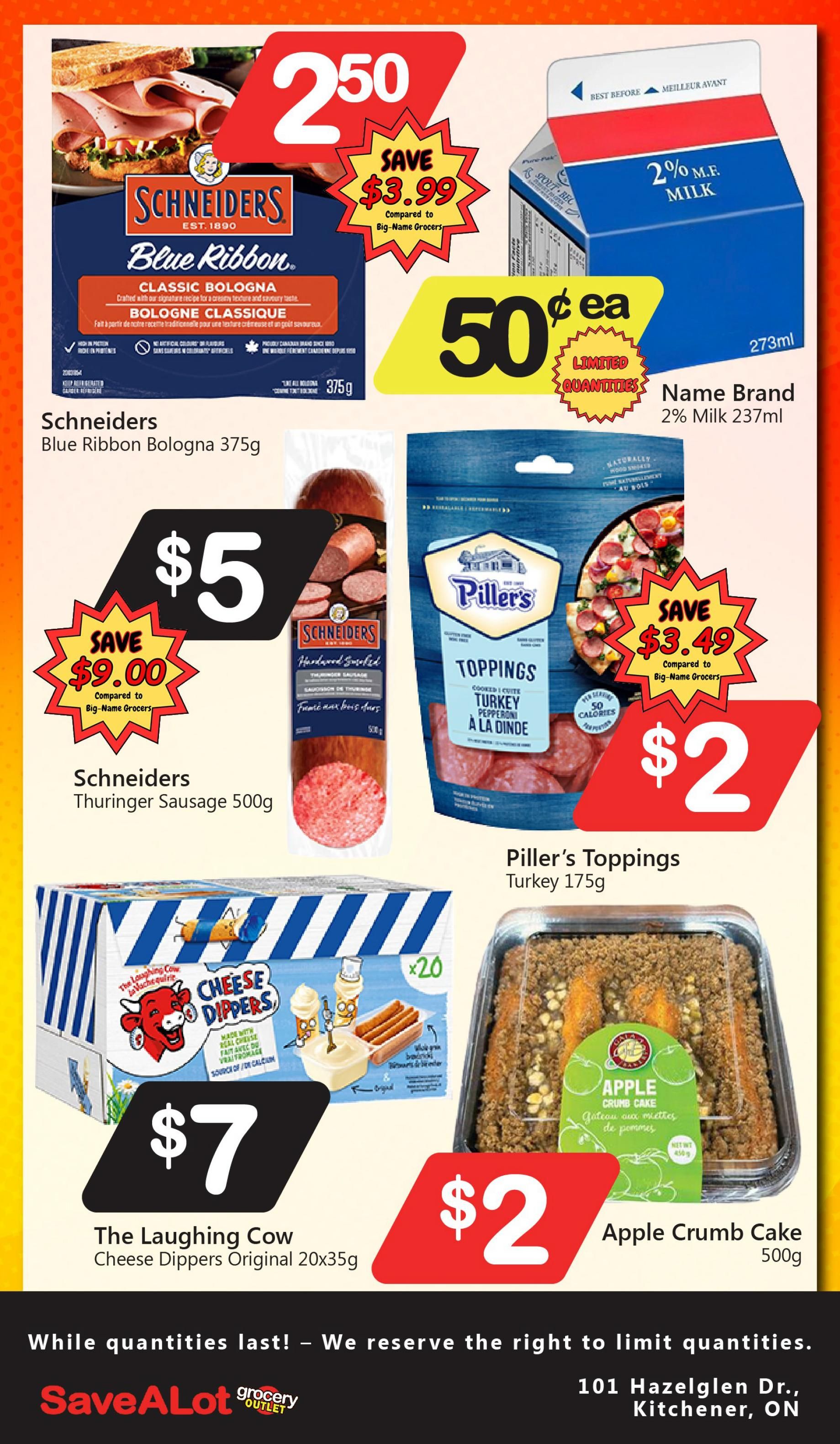 SaveALot Grocery Outlet Flyer September 3 to 9