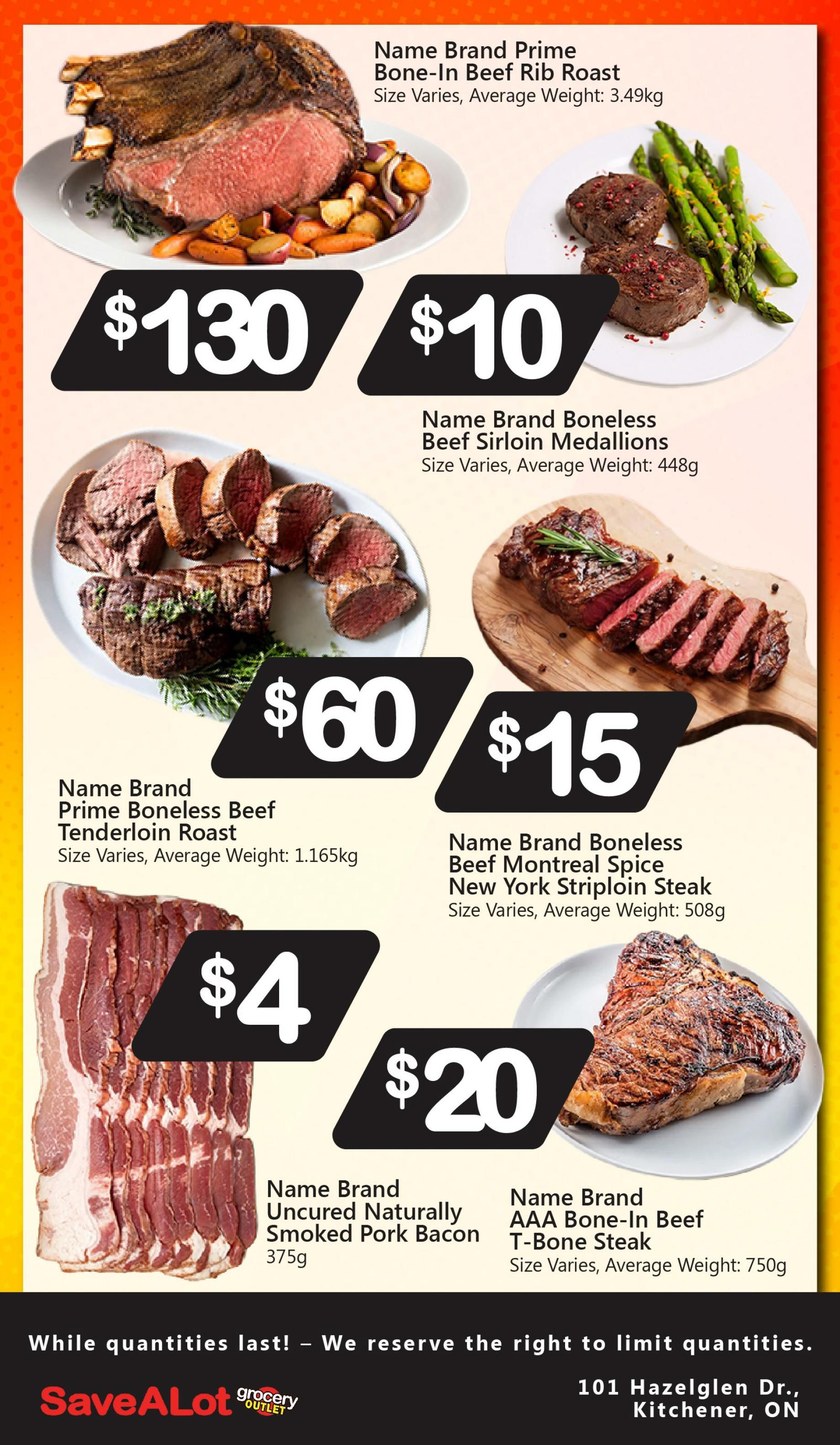 SaveALot Grocery Outlet Flyer September 3 to 9