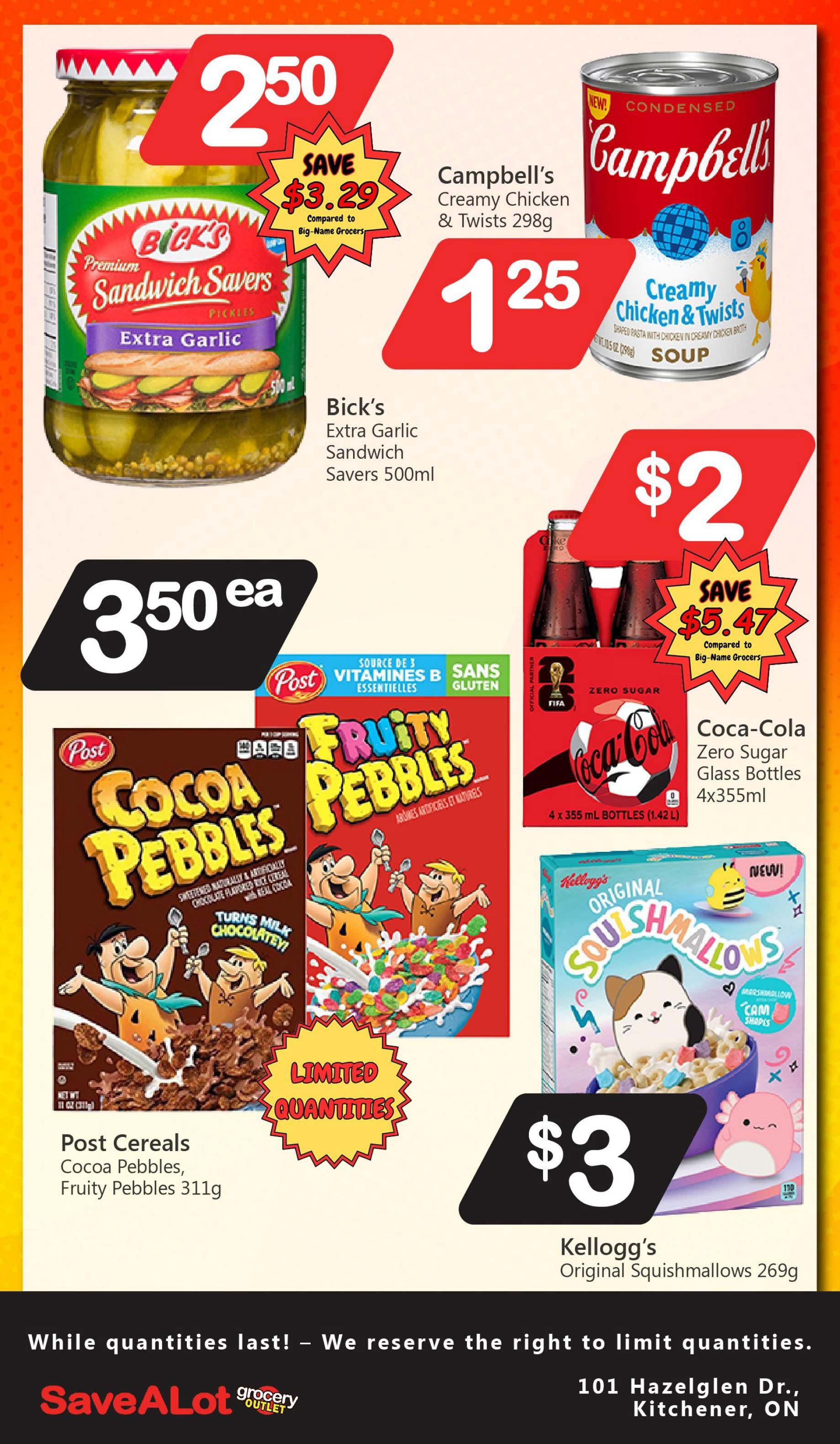 SaveALot Grocery Outlet Flyer September 3 to 9