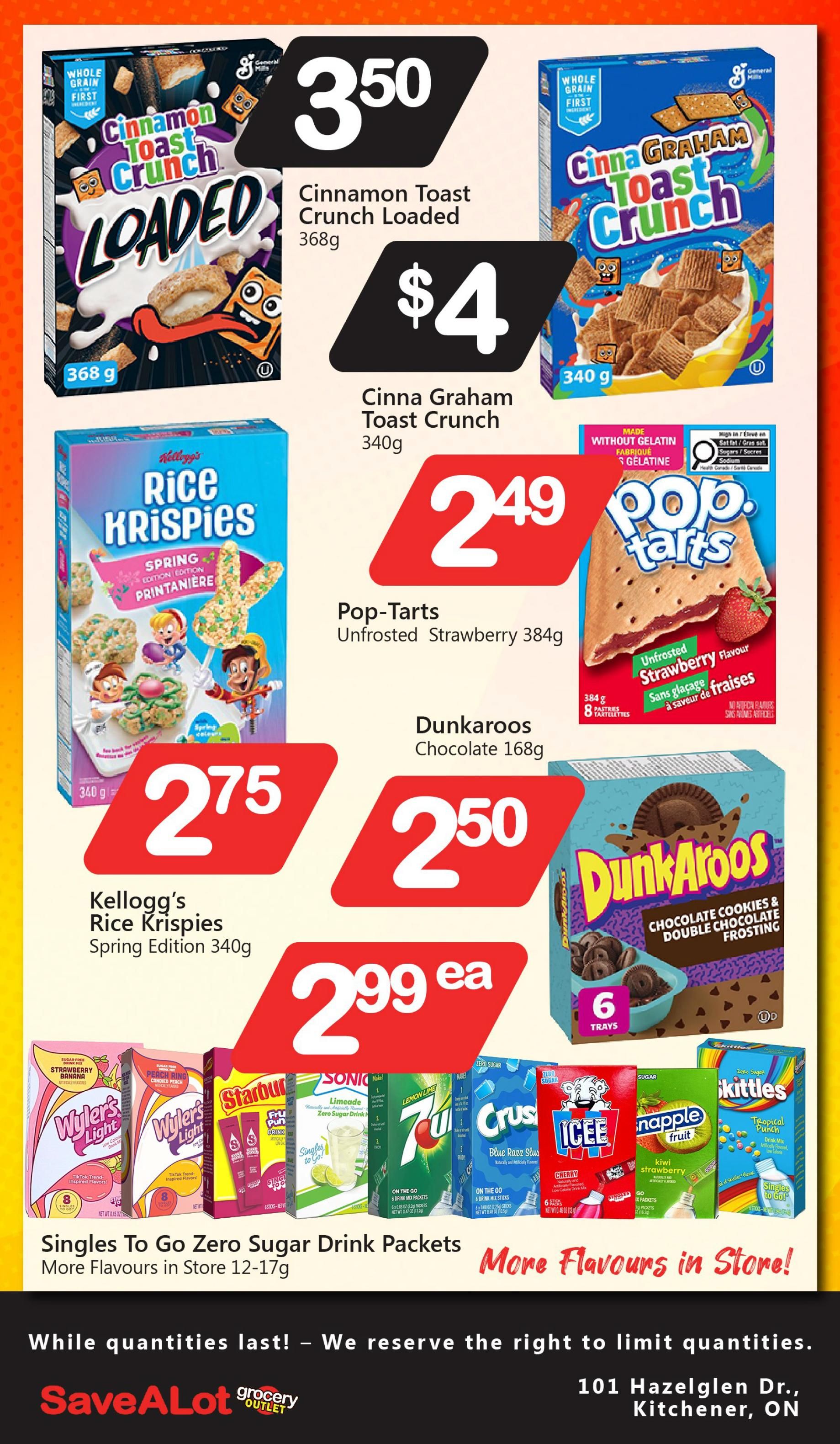 SaveALot Grocery Outlet Flyer September 3 to 9