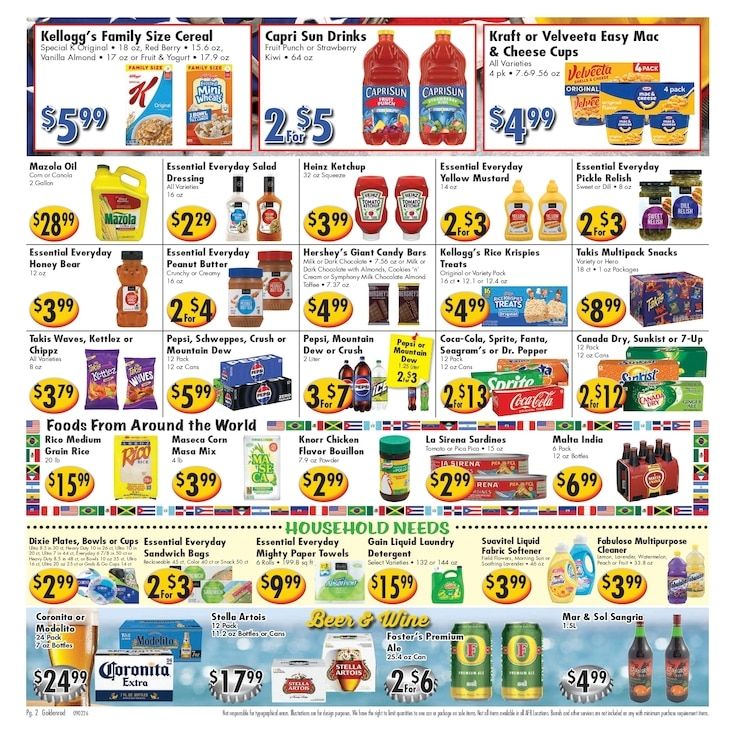 Ideal Food Basket (4075 South Goldenrod Road, Orlando, FL) Weekly Ad September 2 - 8, 2026