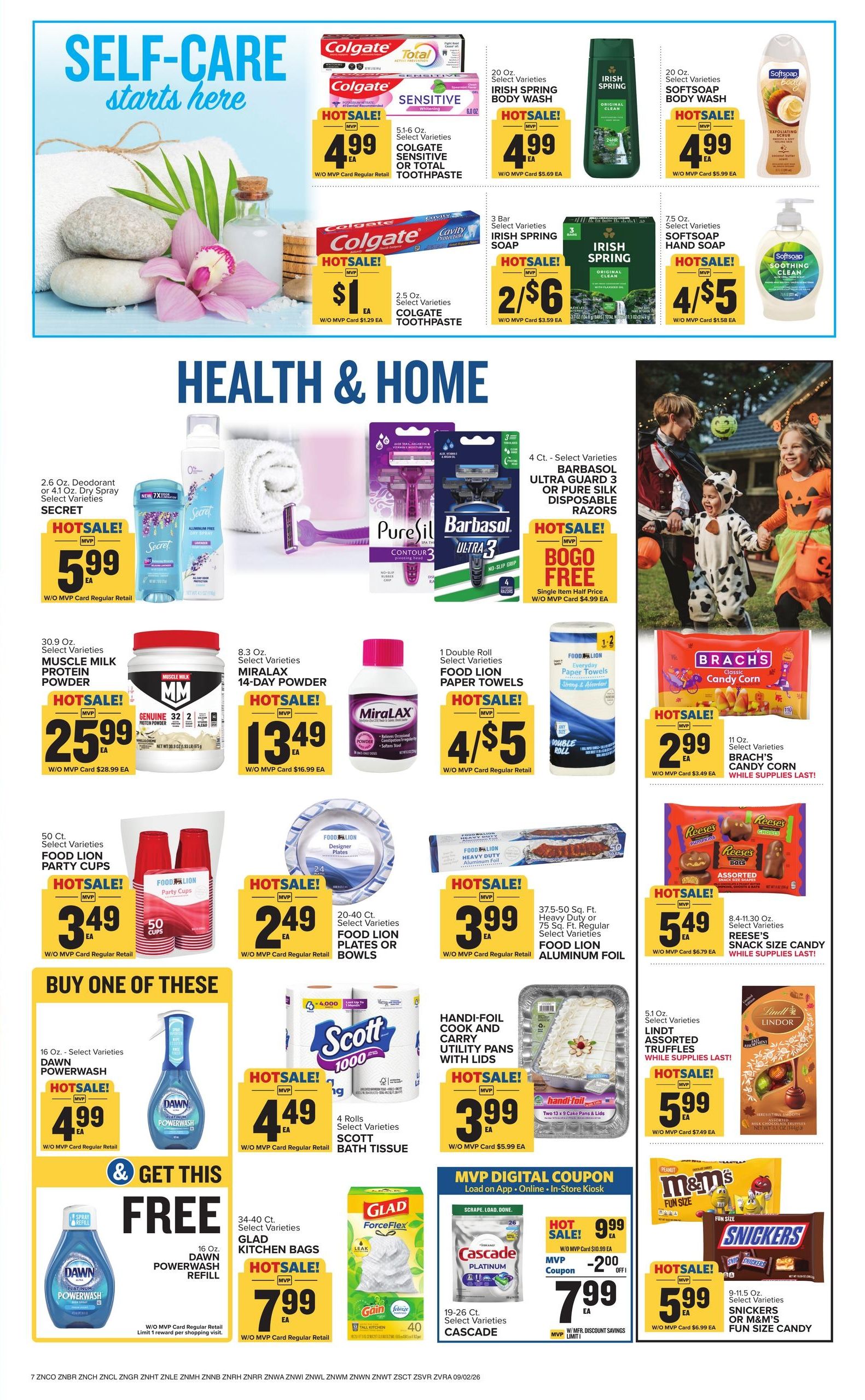 Food Lion (Burgaw Area, NC) Weekly Ad September 2 - 8, 2026