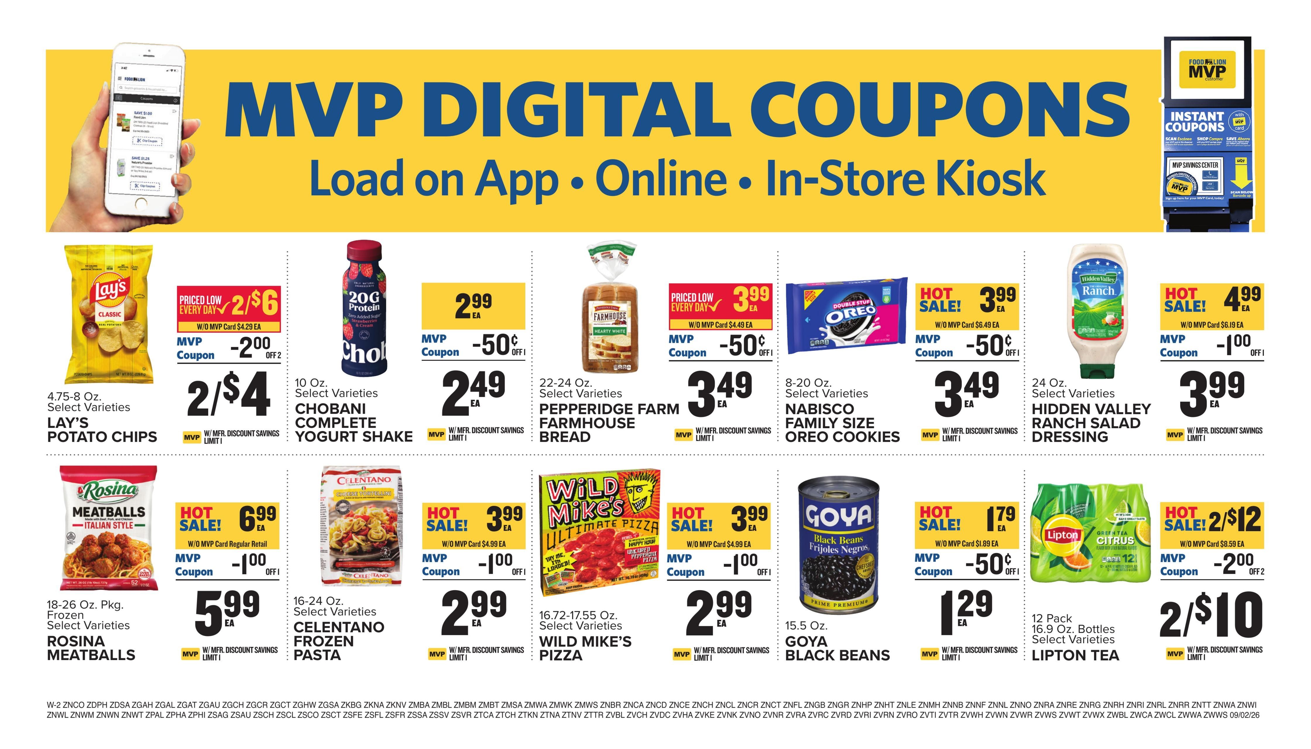 Food Lion (Burgaw Area, NC) Weekly Ad September 2 - 8, 2026